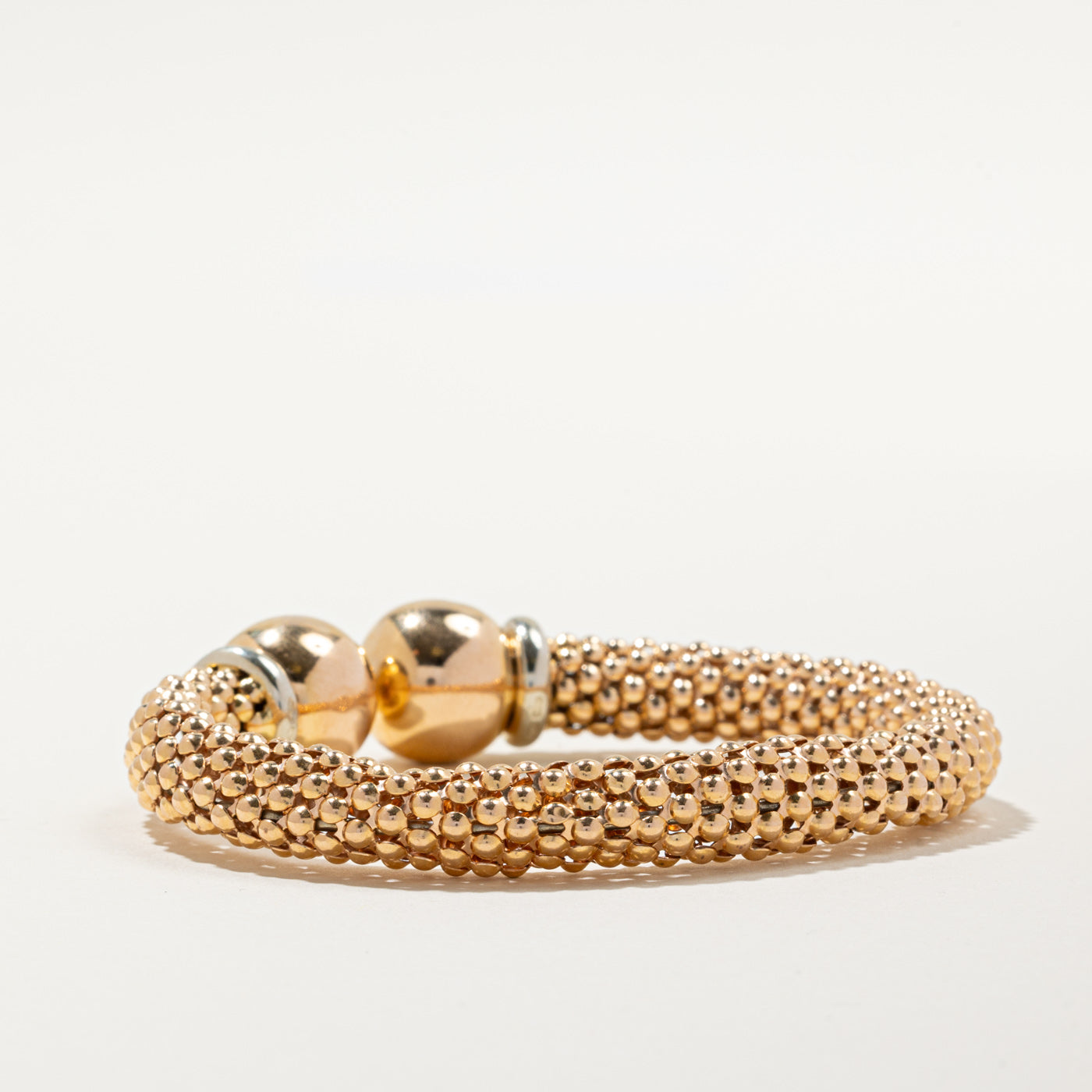 Stella 18k Gold Textured Open Bracelet - 7.5 Inch Adjustable Luxury Bangle for Women | Perfect for Weddings, Parties & Everyday Elegance
