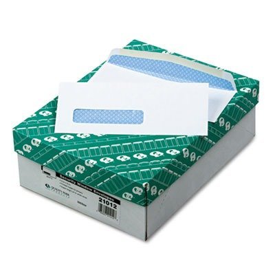 QUA21012 - Secure Window Envelopes for Checks & Documents | Privacy Protection | Business & Mailing Use | Quality Park