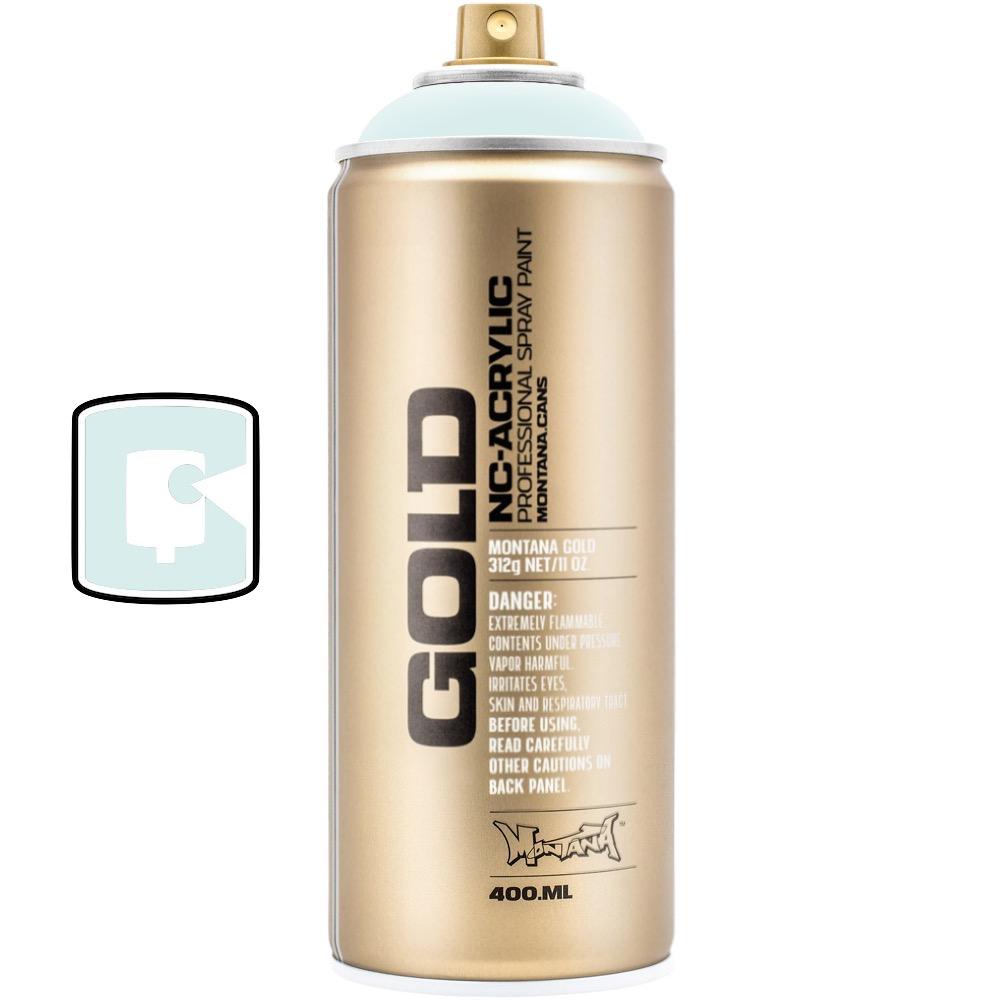 Polar Blue 400ML Montana Gold Spray Paint - Premium Aerosol Paint for Graffiti, Art & DIY Projects - Fast Drying & Vibrant Colors for Indoor/Outdoor Use