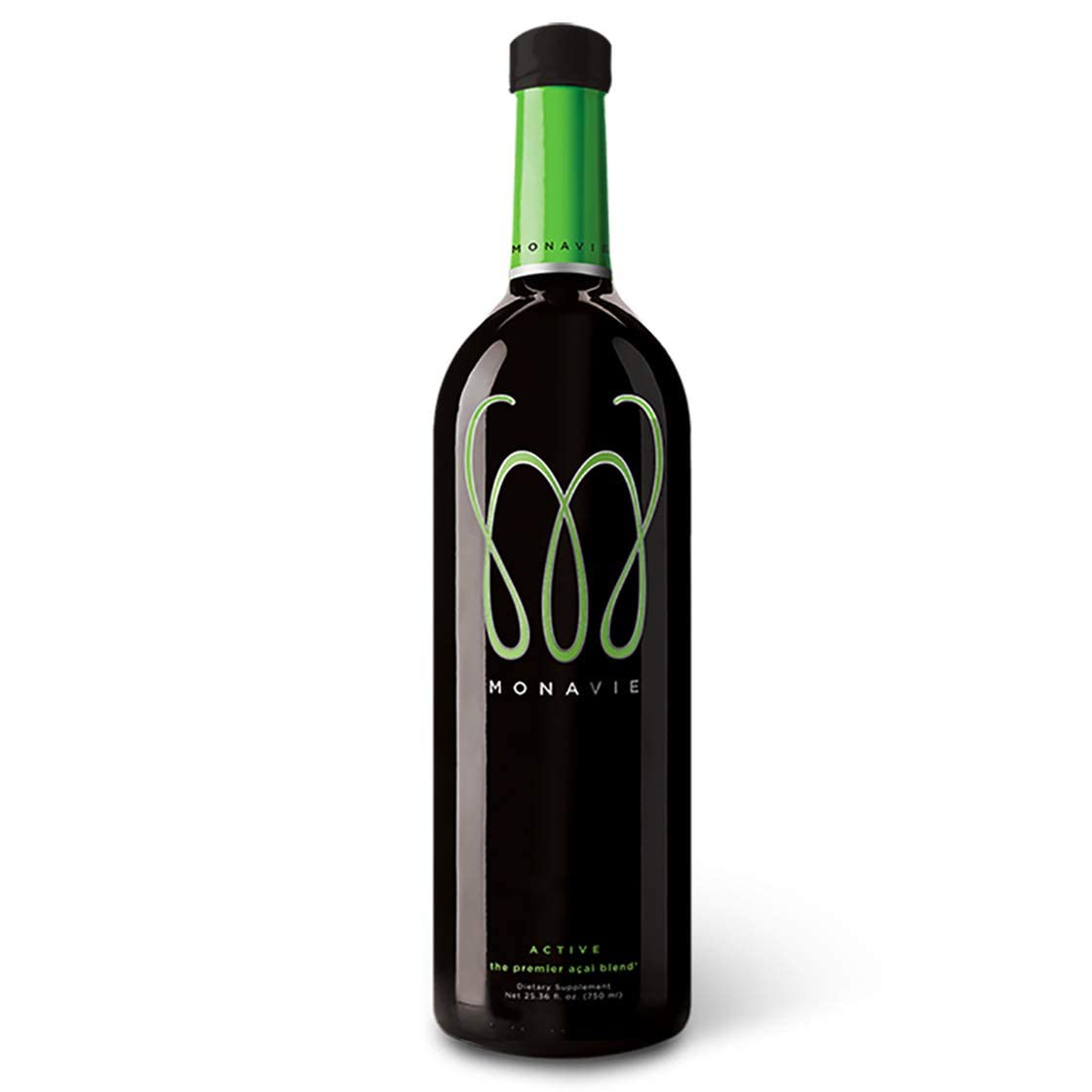 Monavie Active Antioxidant Juice - 1 Case (4 Bottles, 25.3oz Each) | Premium Acai Berry Blend for Energy & Immunity | Perfect for Workouts, Recovery & Daily Wellness