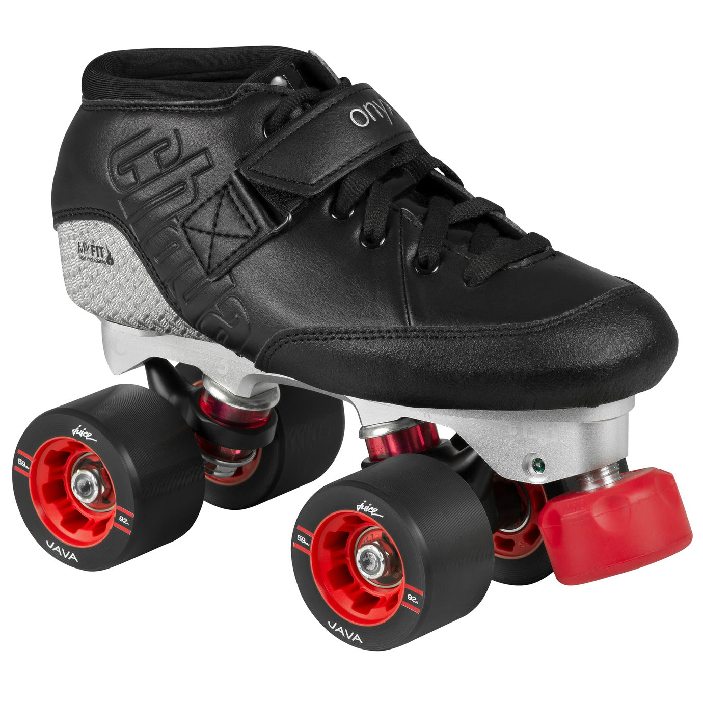 Chaya Onyx Roller Skates for Women & Men - Premium Outdoor & Indoor Quad Roller Skates with Comfortable Padding - Perfect for Rink, Park, Street Skating and Roller Derby