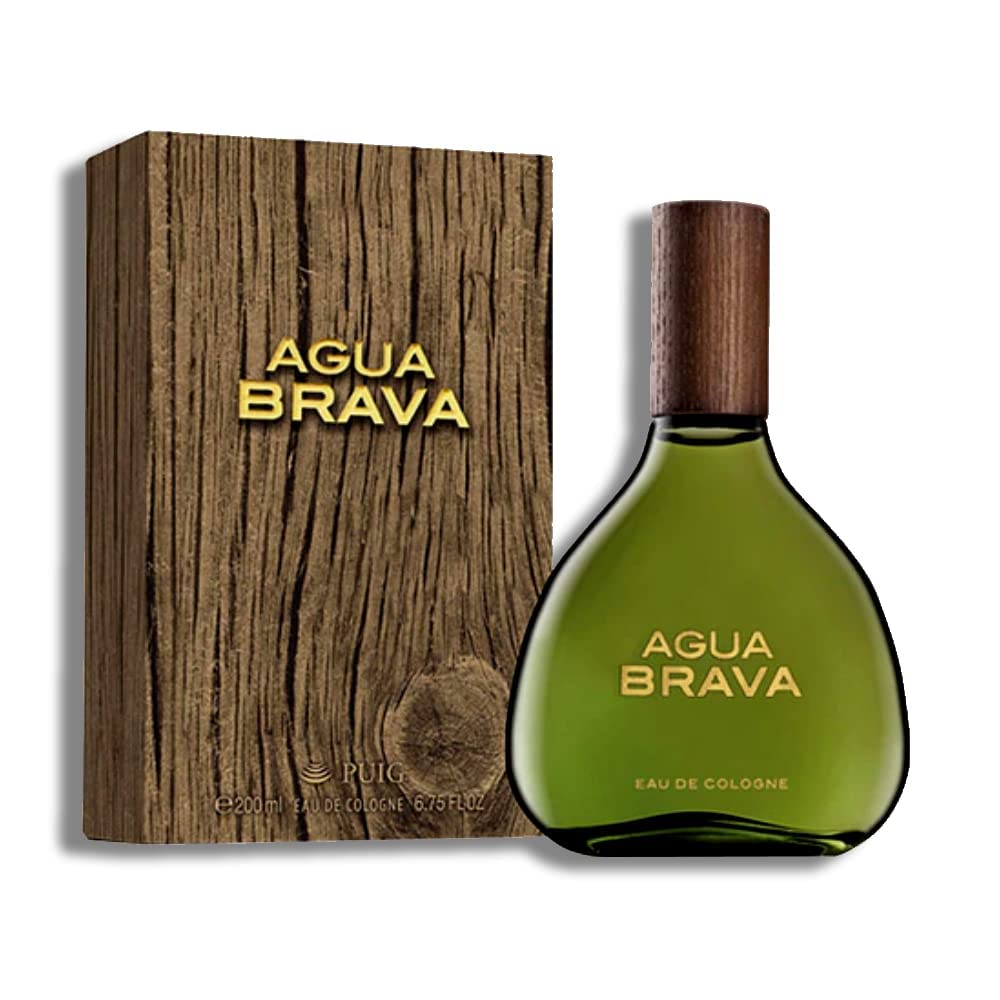 Antonio Puig Agua Brava Eau de Cologne for Men - Fresh Citrus & Woody Fragrance, Long-Lasting Cologne Spray, Perfect for Daily Wear, Office & Special Occasions