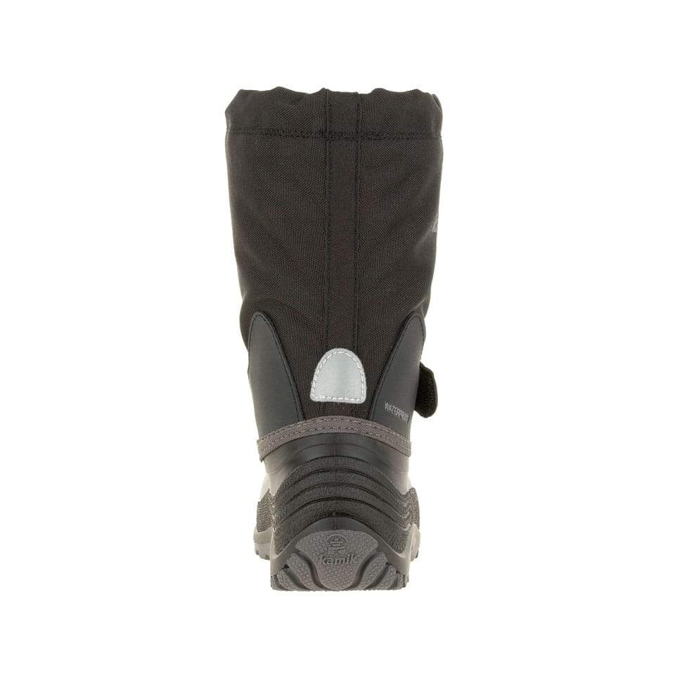 Kamik Black Waterproof Winter Boots for Men & Women - Insulated Snow Boots for Hiking, Walking & Outdoor Activities
