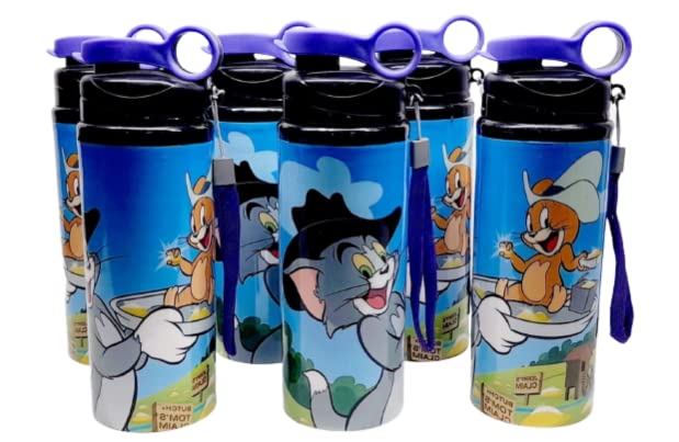 Tom & Jerry Themed Copper Water Bottle - Leak Proof Design, Premium Quality for Healthy Drinking | ORNATE INTERNATIONAL | Perfect for Home, Office, Gym & Outdoor Activities