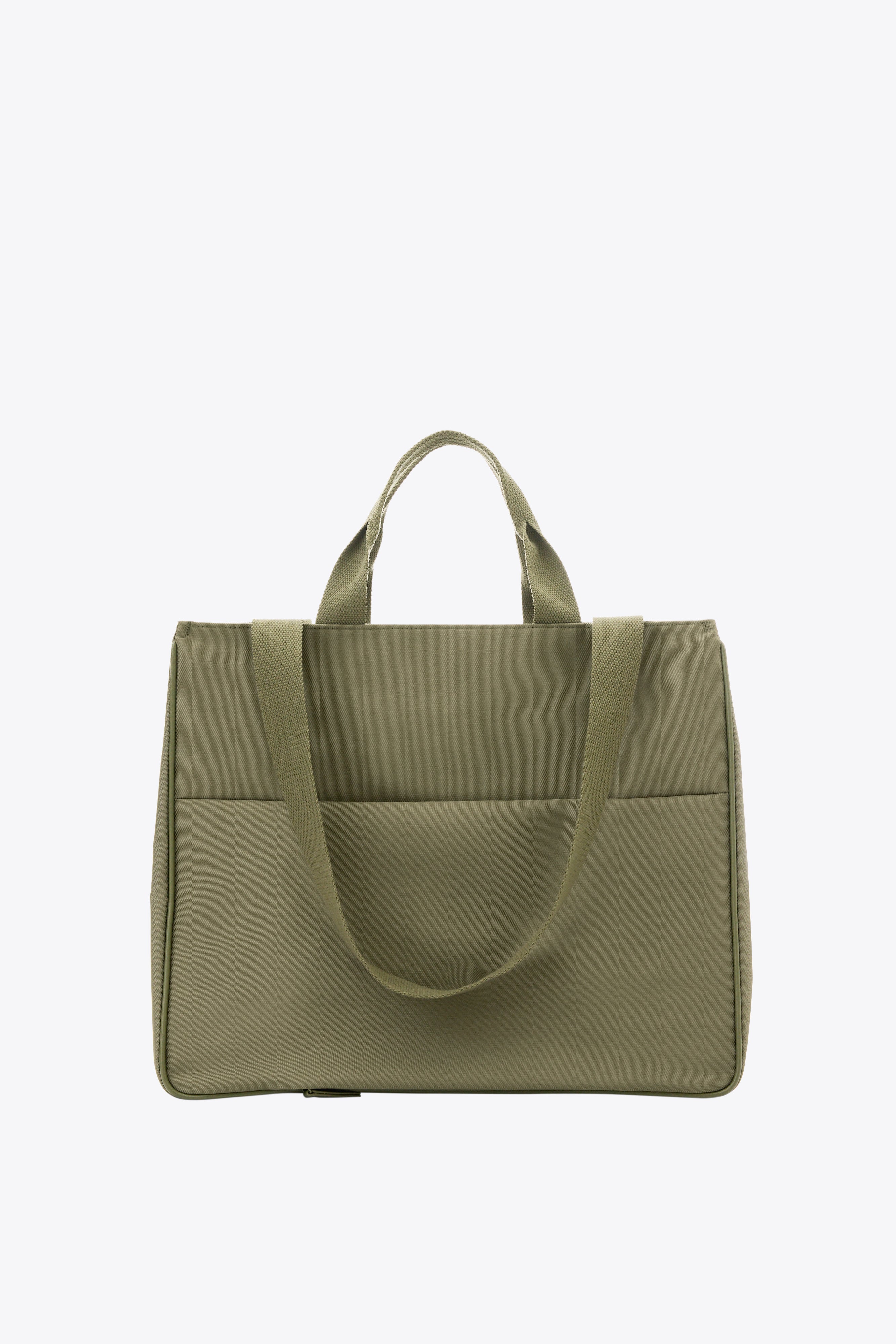 East to West Olive Tote Bag - Stylish & Durable Crossbody Handbag for Women, Perfect for Work, Travel & Everyday Use