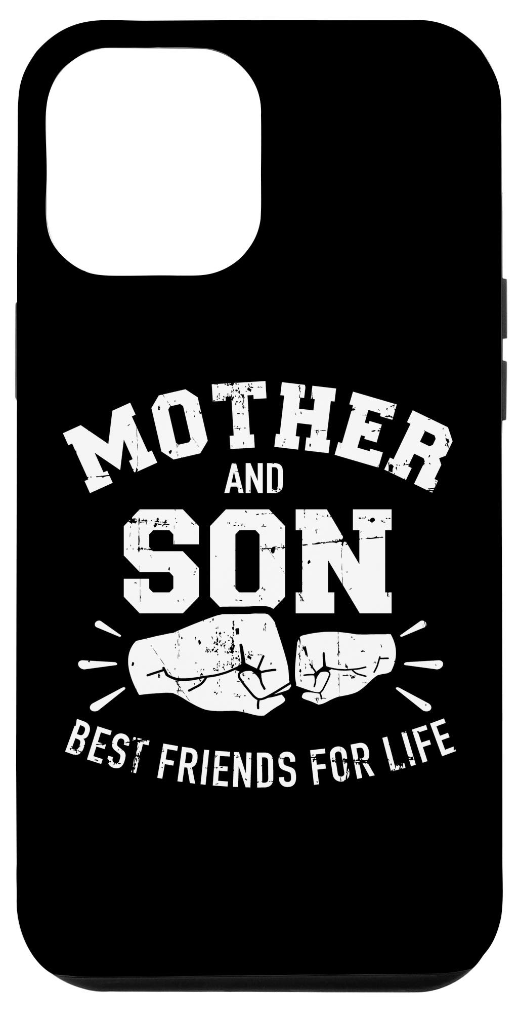 iPhone 12 Pro Max Case - Best Friends Mother & Son Design - Durable Protective Phone Cover for Women & Kids - Perfect Gift for Mom & Child Bonding Moments