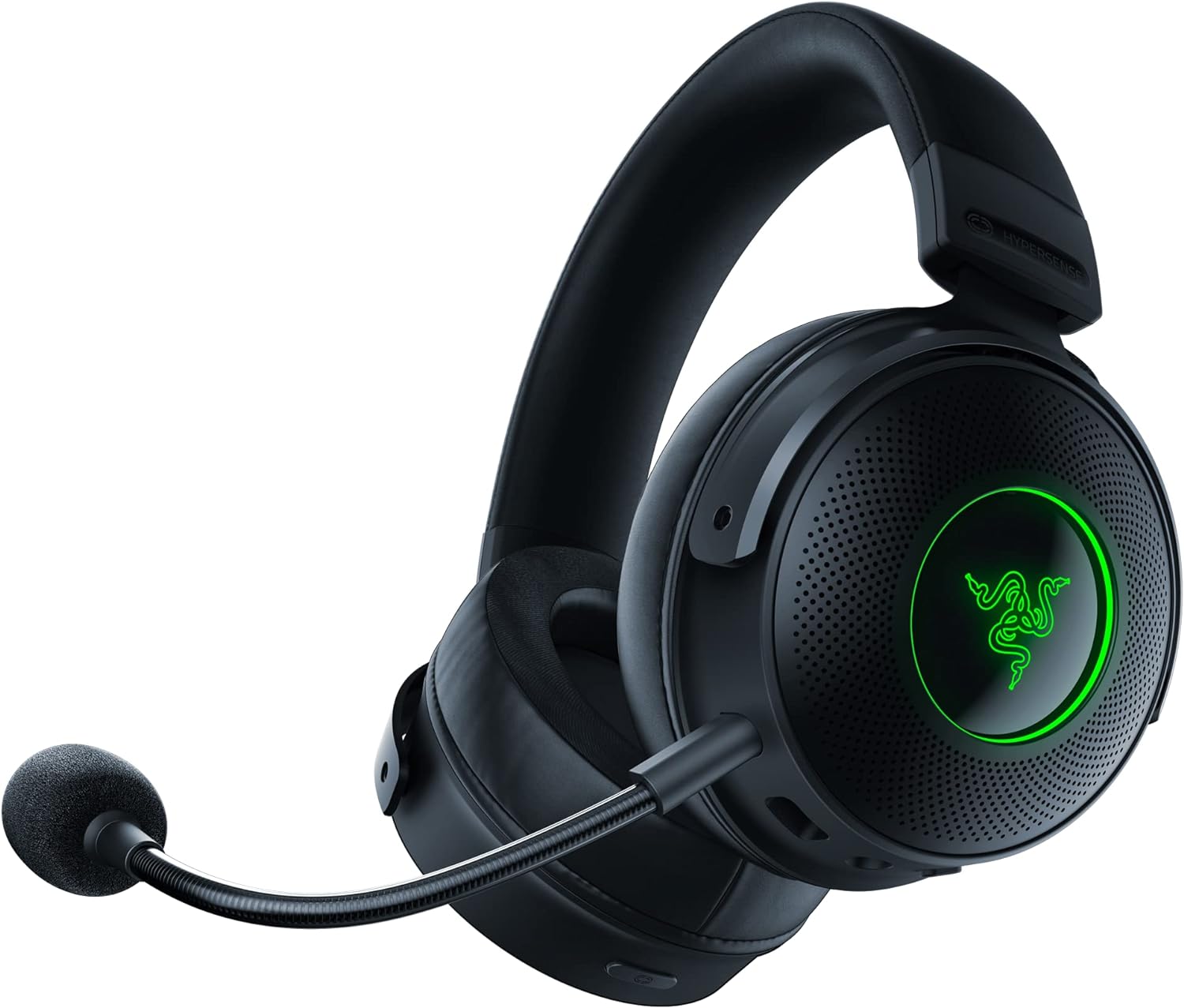 Razer Kraken V3 Pro HyperSense Wireless Gaming Headset with Haptic Technology - Immersive PC/PS5/Console Gaming & Music Experience (RZ04-03460100-R3U1)