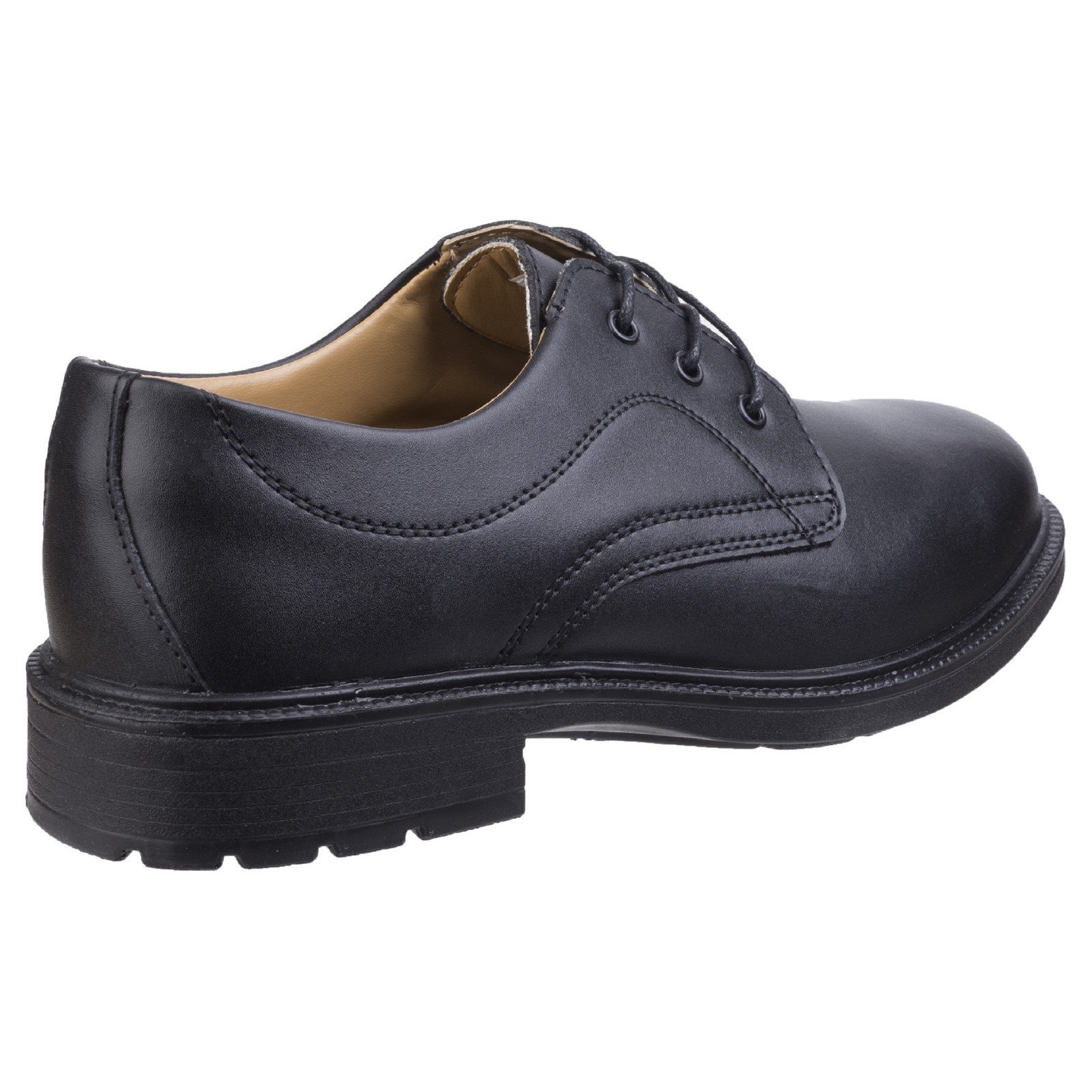 Men's FS45 Safety Work Shoes - Black, UK 5 / EU 39 - Steel Toe, Slip Resistant, Comfortable for Construction, Warehouse & Industrial Work