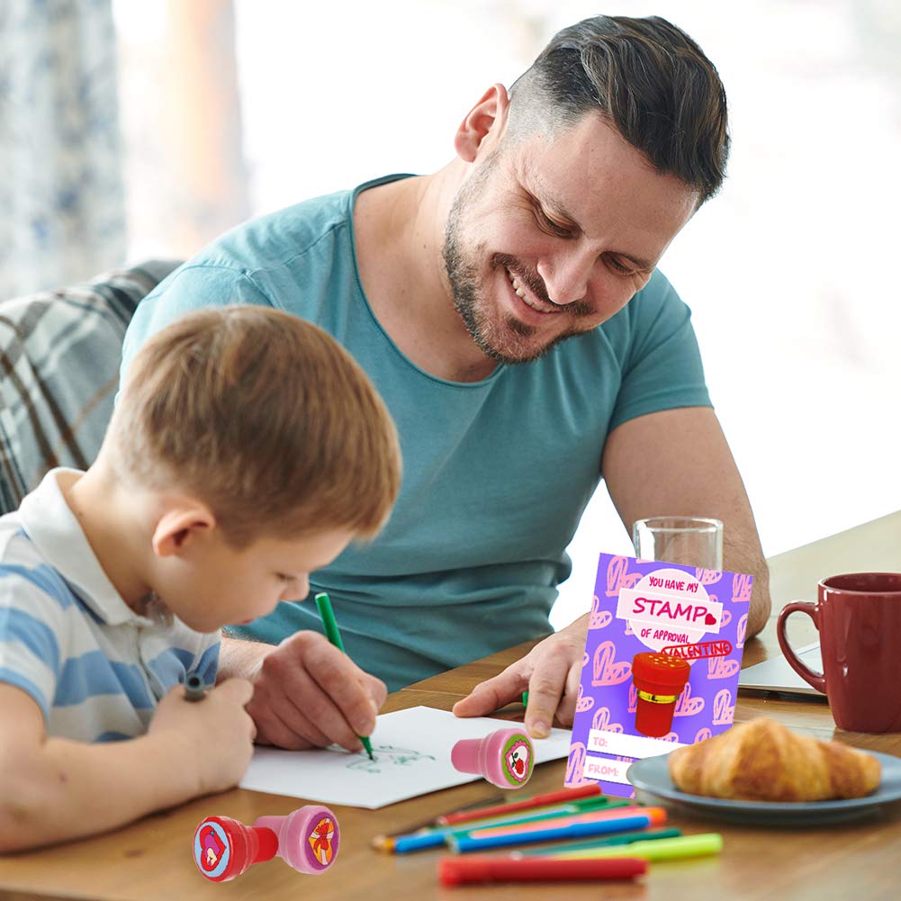 Valentine's Day Cards for Kids - 20 Pack Greeting Cards with Foam Airplanes, Classroom Exchange Gifts, Party Favors & School Prizes | Perfect for Valentine's Day Celebrations, Classroom Activities & Kids' Parties