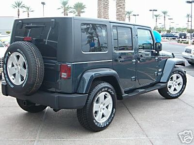 2007-2013 Jeep Wrangler Rear Deluxe Molded Splash Guards - Mopar OEM Replacement Parts - Perfect for Off-Roading & Mud Protection