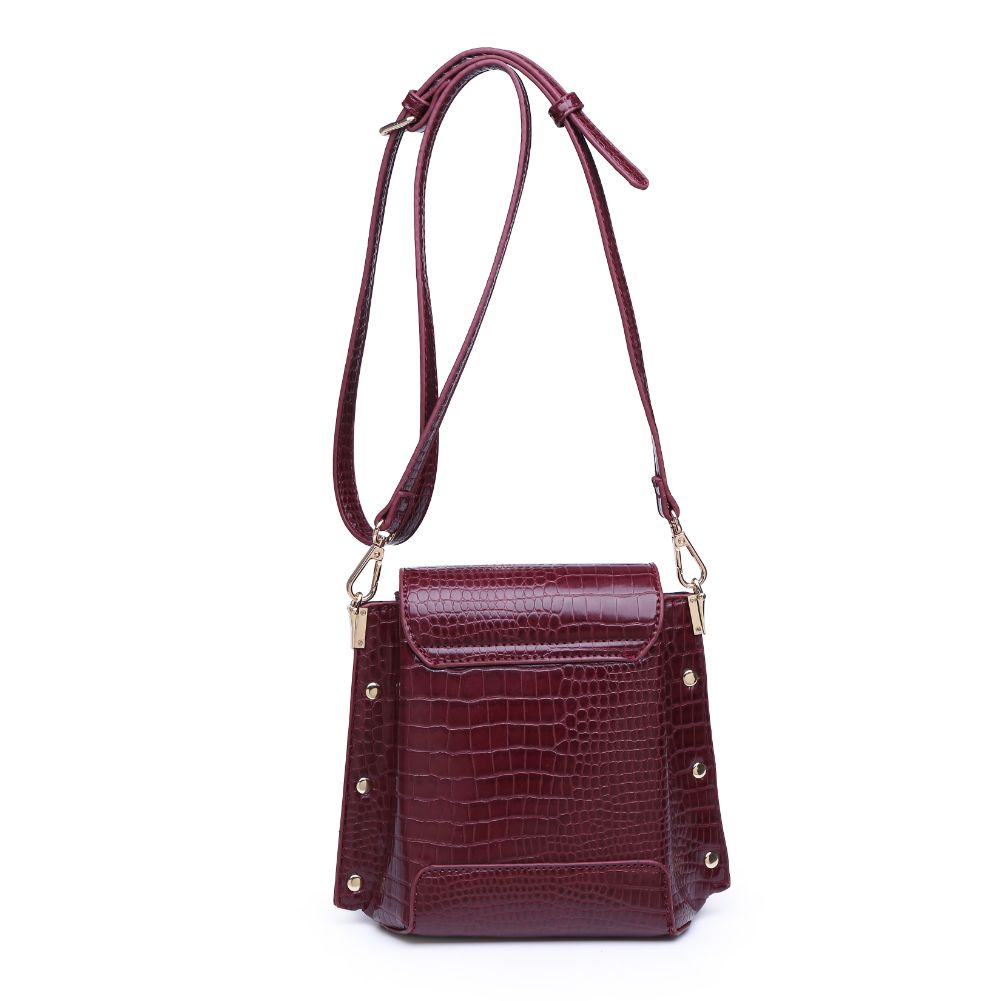 Taylor Croc Embossed Leather Crossbody Bag for Women - Stylish & Durable Handbag for Everyday Use, Travel, and Date Nights