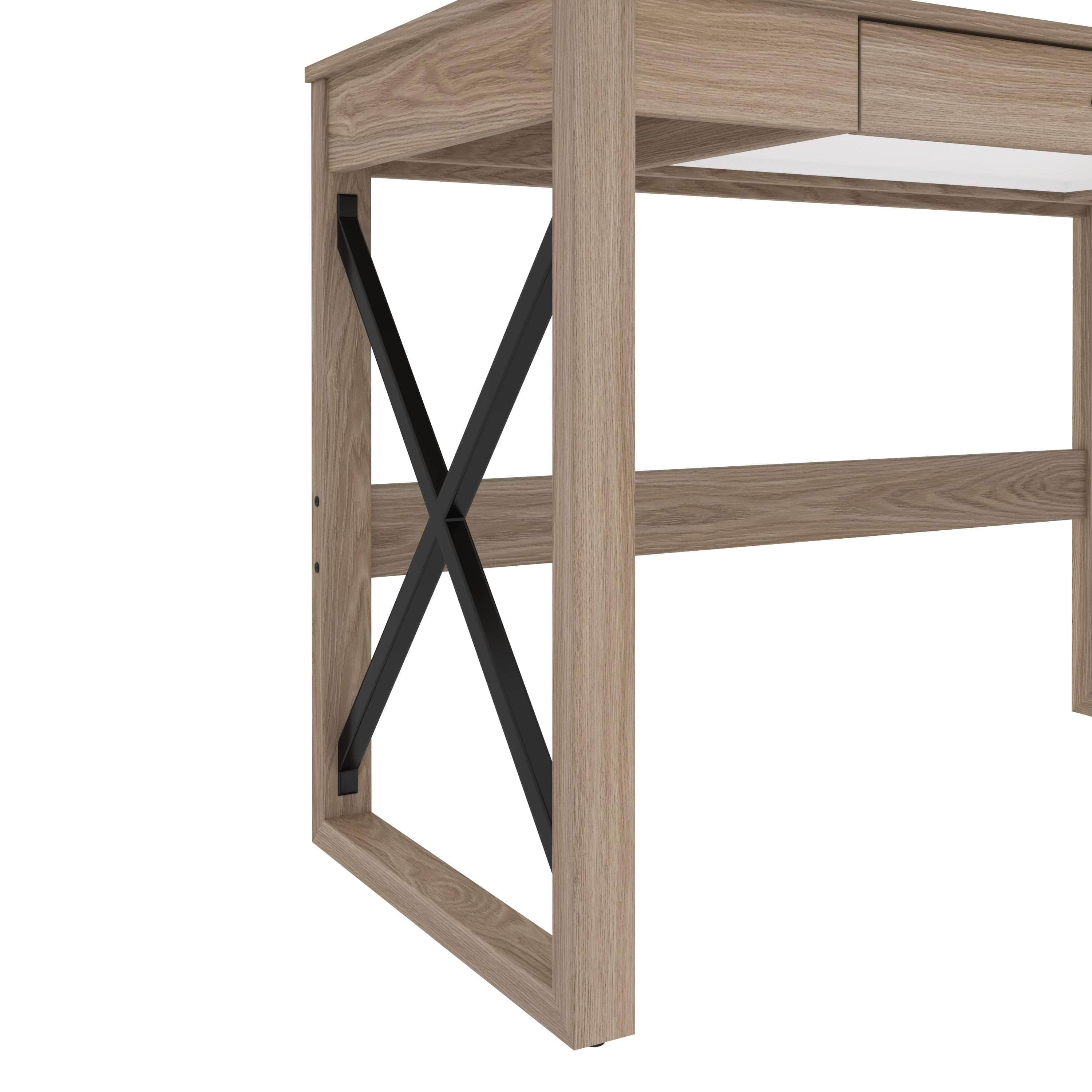 Talita 45W Small Desk - Compact Workspace Solution in 2 Colors | Perfect for Home Office, Dorm Room & Small Spaces