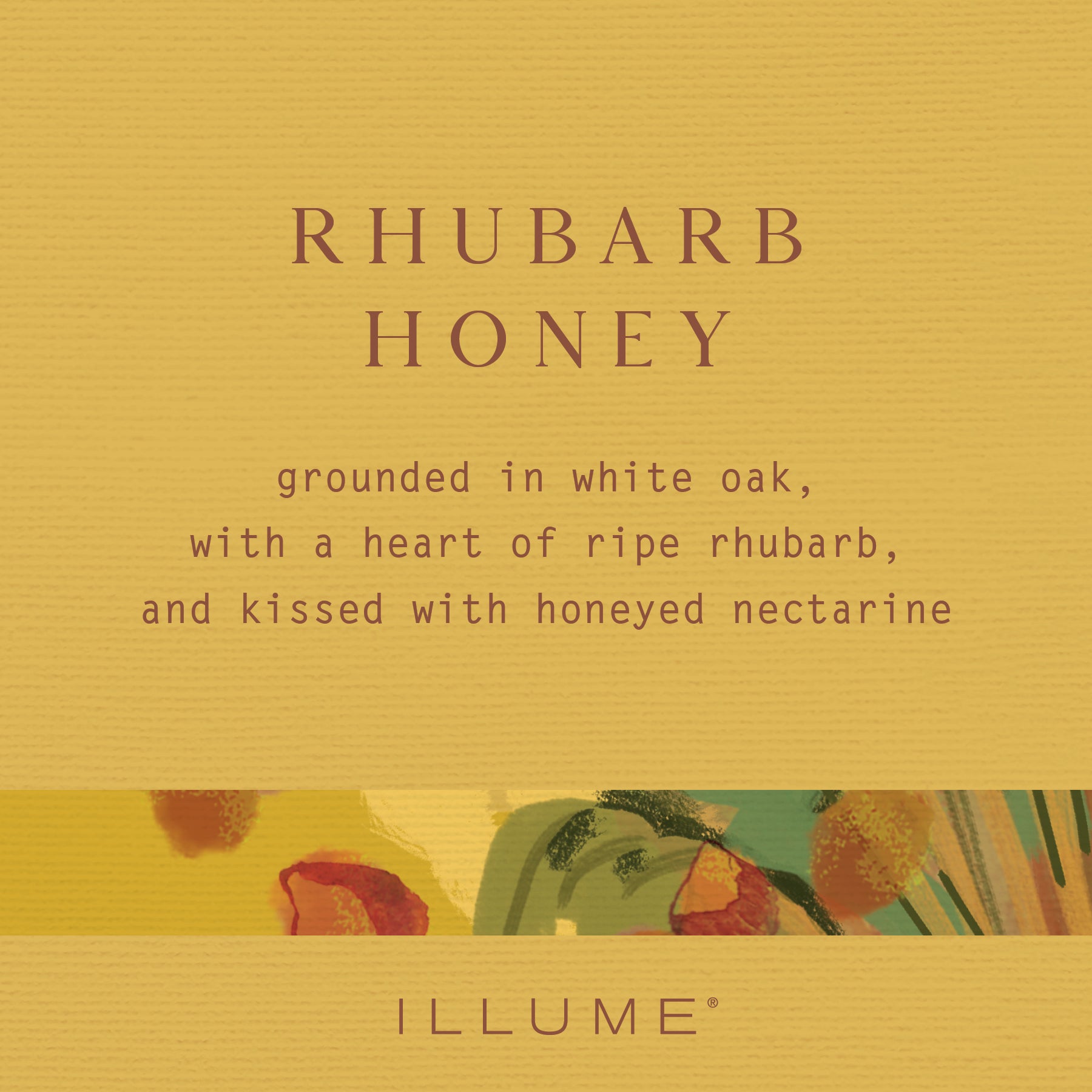 Rhubarb Honey Scented Tin Candle - Aromatherapy Soy Wax Candle for Home, Bathroom & Relaxation - Perfect Gift for Mother's Day & Housewarming