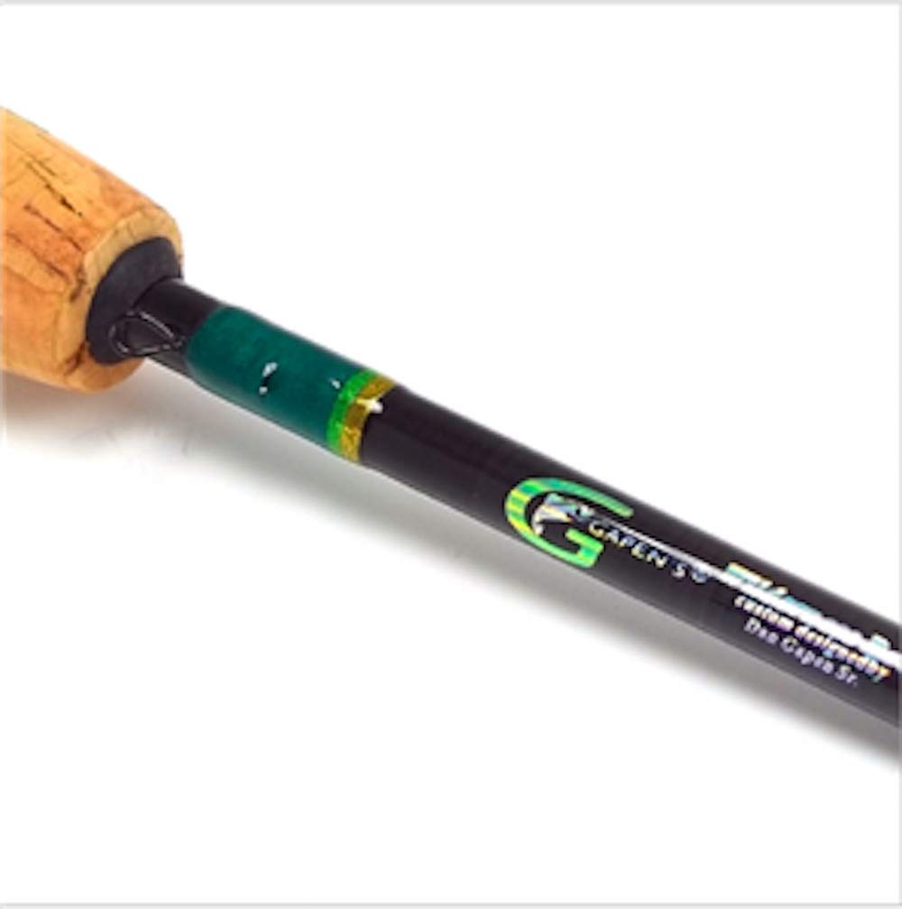 Gapen 10-Foot 2-Piece Fast Action Crappie Spinning Fishing Rod - Lightweight Graphite for Freshwater & Ice Fishing | Perfect for Panfish, Walleye & Trout