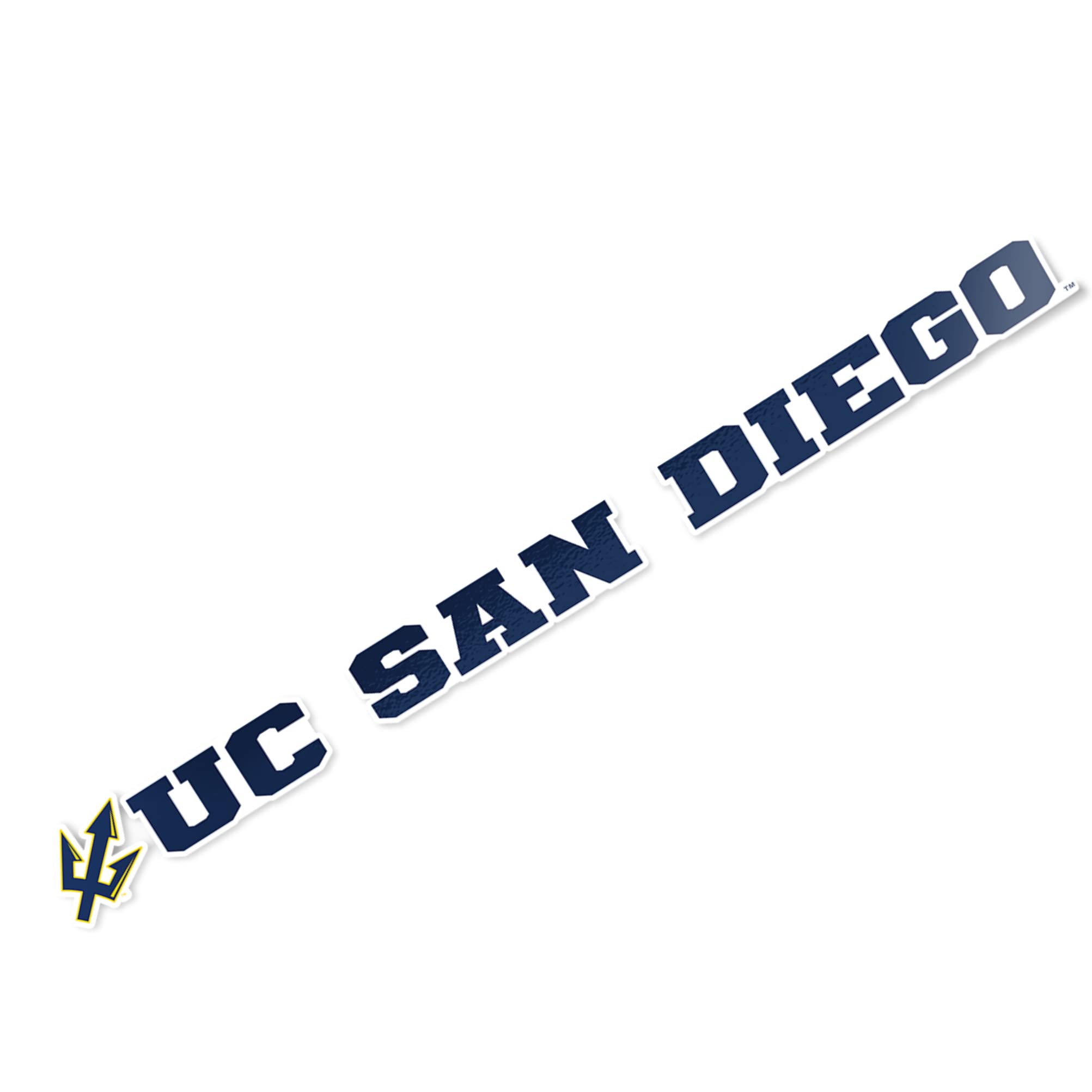 University of California San Diego Logo Vinyl Decal - 15 Inch UCSD Sticker for Laptop, Water Bottle, Car & Scrapbook - Perfect for College Students, Alumni & Fans