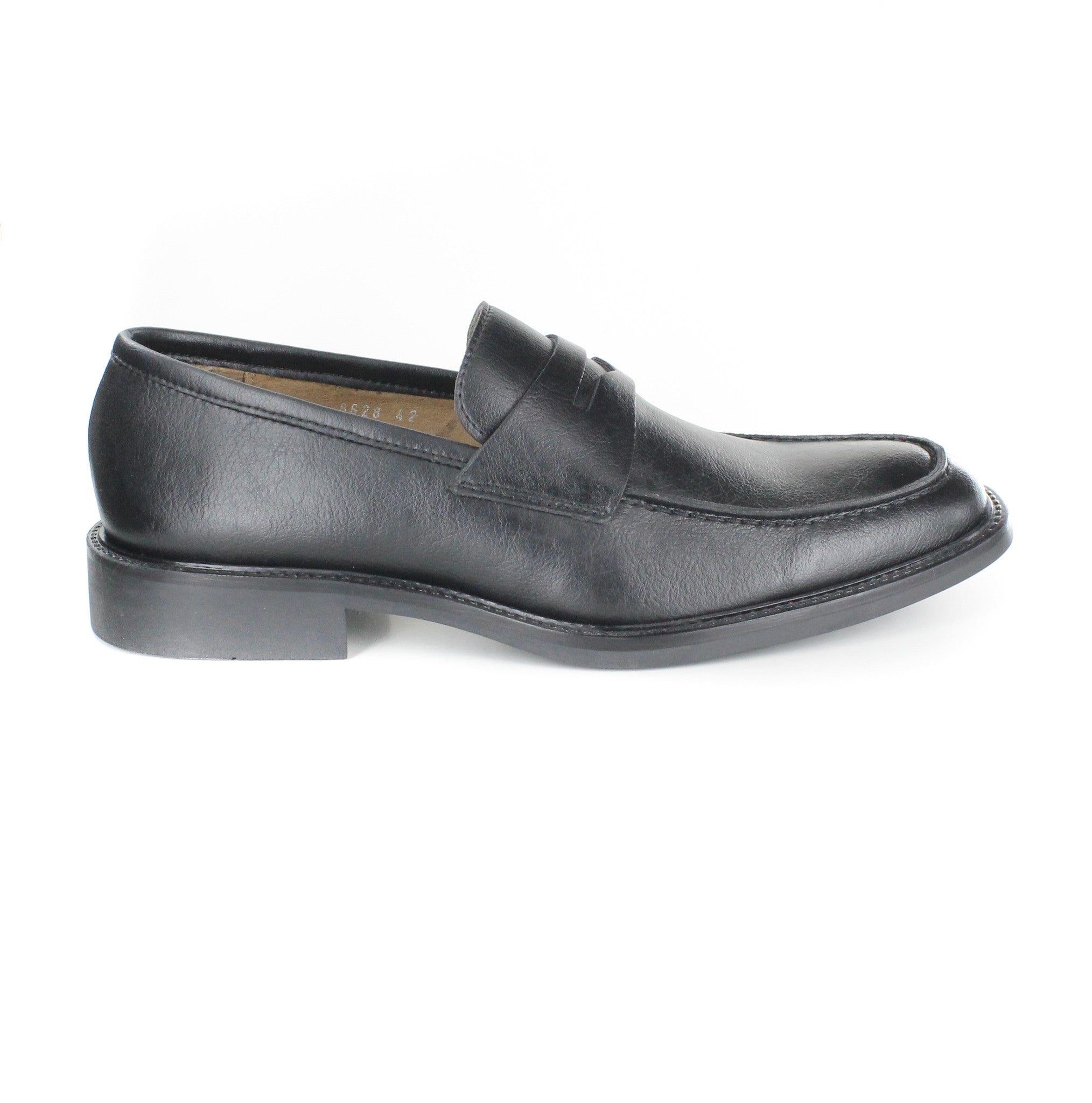 Novacas Black Cory Loafer Shoes for Men - Comfortable & Stylish Slip-On Dress Shoes for Business, Office & Casual Wear