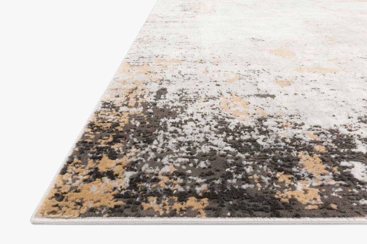 Alchemy Granite Gold Rug - Luxury Handmade Bohemian Area Rug for Living Room, Bedroom & Office - Soft & Durable Home Decor