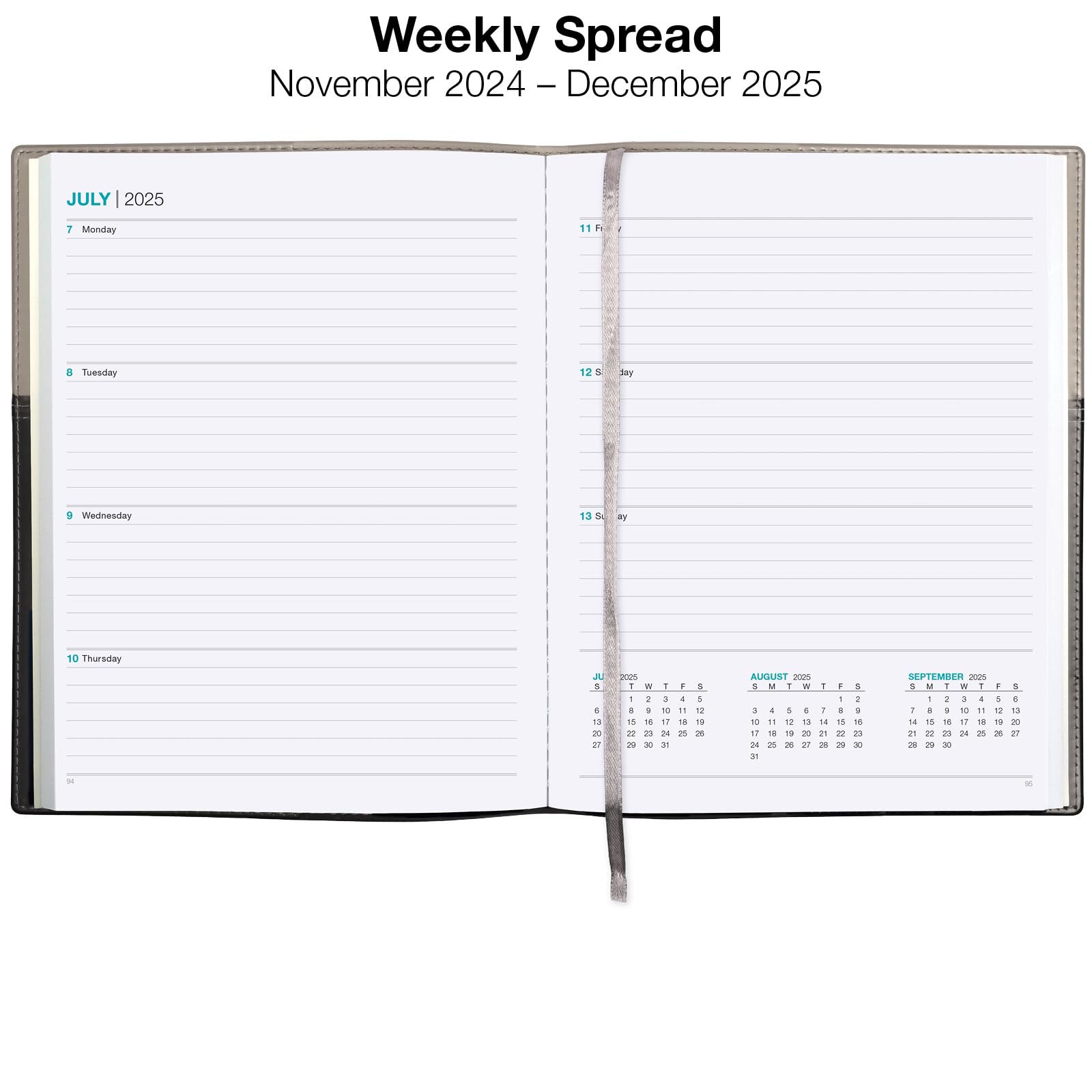 2025 Weekly & Monthly Planner Calendar - 8