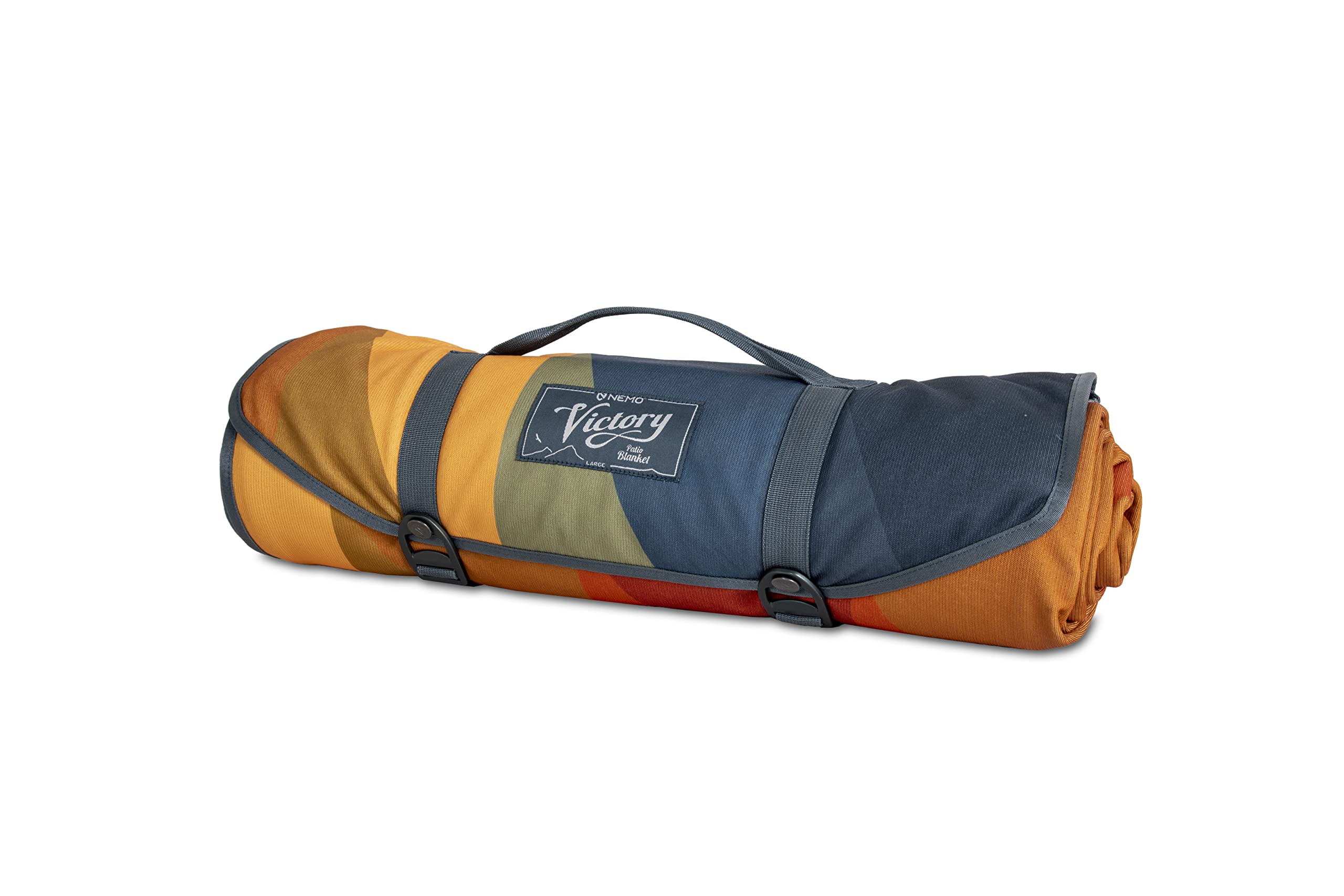 NEMO Equipment Victory Blanket - Large Outdoor Camping Blanket - Waterproof & Insulated for Patio, Beach, Picnics & Backpacking - Fortress Mirage Design