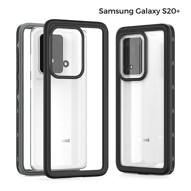 Waterproof Samsung Galaxy S Series Phone Case - Shockproof & Dirt Resistant Cover for S20/S21/S22/S23 - Perfect for Outdoor Activities, Swimming & Extreme Sports