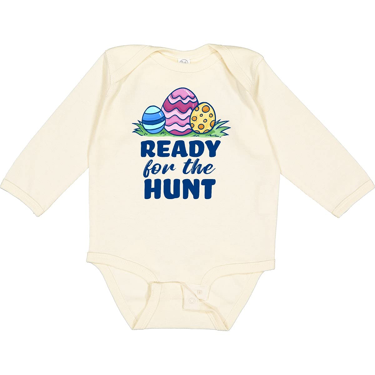 Easter Egg Hunt Pastel Long Sleeve Creeper for Baby