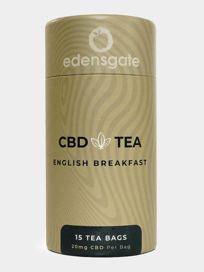 Premium Organic CBD Tea for Relaxation & Stress Relief - Natural Herbal Infusion with Cannabidiol - Perfect for Evening Wind Down & Wellness Routine