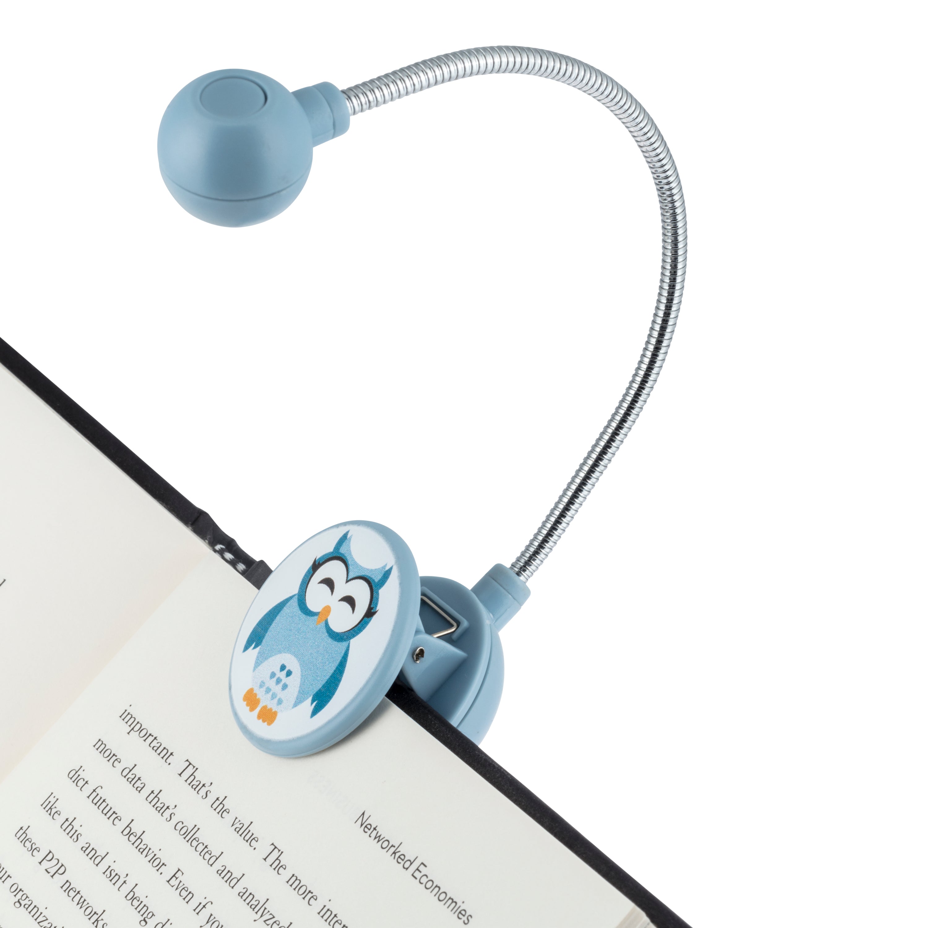 USB Rechargeable Clip-On Book Light for Reading in Bed - Perfect for Nighttime Reading, Travel, and Studying