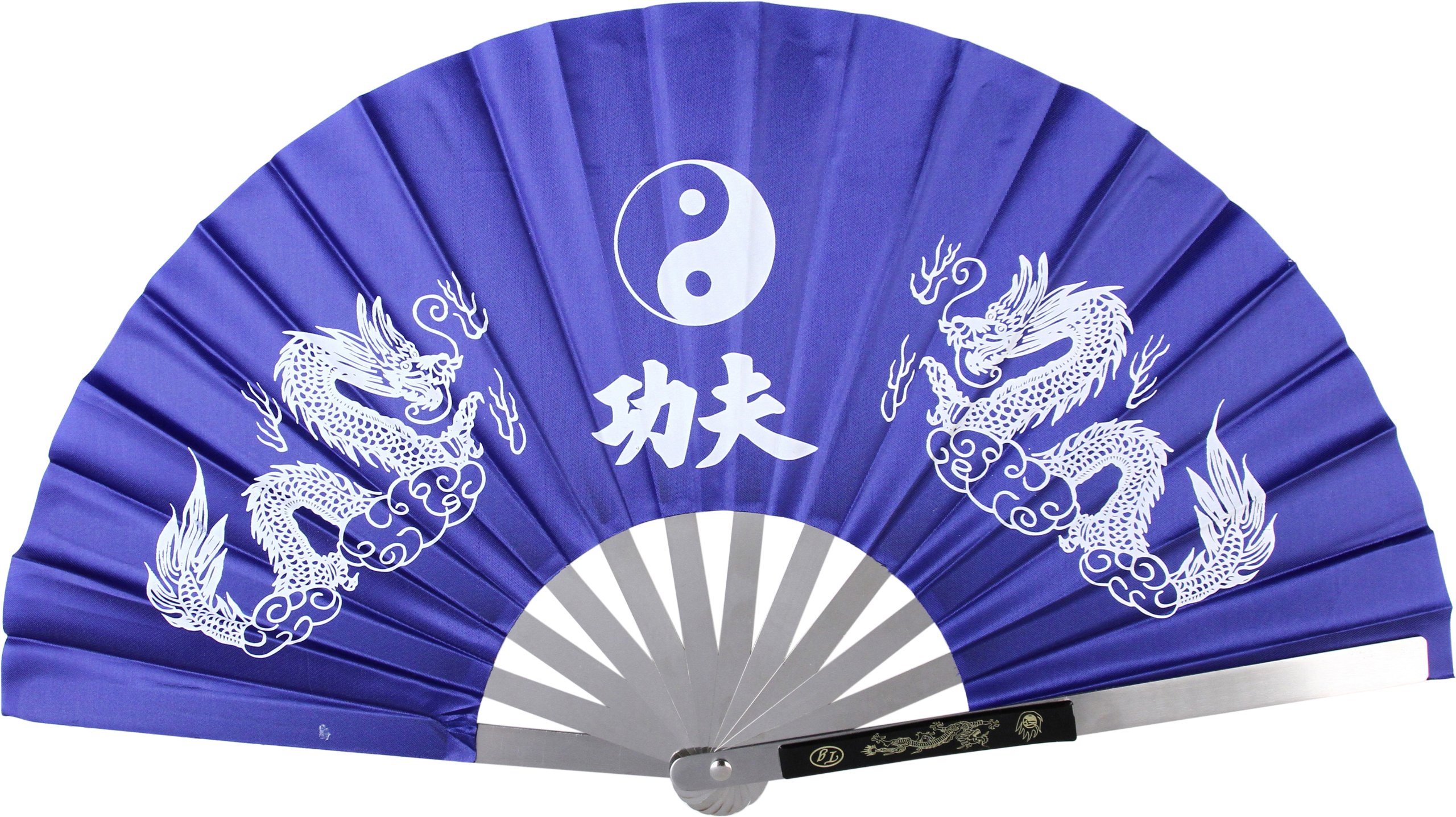 BladesUSA Kung Fu Fighting Fan - Traditional Chinese Martial Arts Training Fan for Kung Fu, Tai Chi & Performance - Perfect for Training, Cosplay & Stage Shows