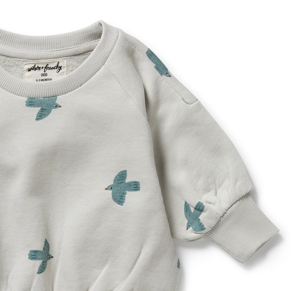 Little Sparrow Organic Terry Sweatpants - Soft & Breathable Cotton Lounge Pants for Women - Perfect for Yoga, Relaxing at Home, and Casual Wear