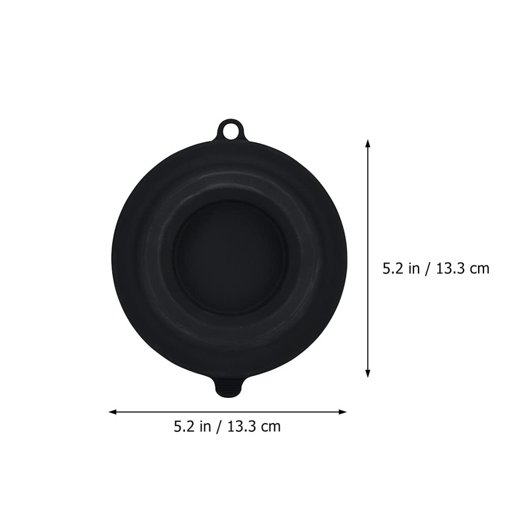 Cabilock Silicone Pressure Cooker Lid Holder - Universal Kitchen Accessory for Rice Cooker, Air Fryer, Dishwasher - Non-Slip Heat Resistant Cookware Organizer (Perfect for Small Kitchen Storage & Cooking Safety)
