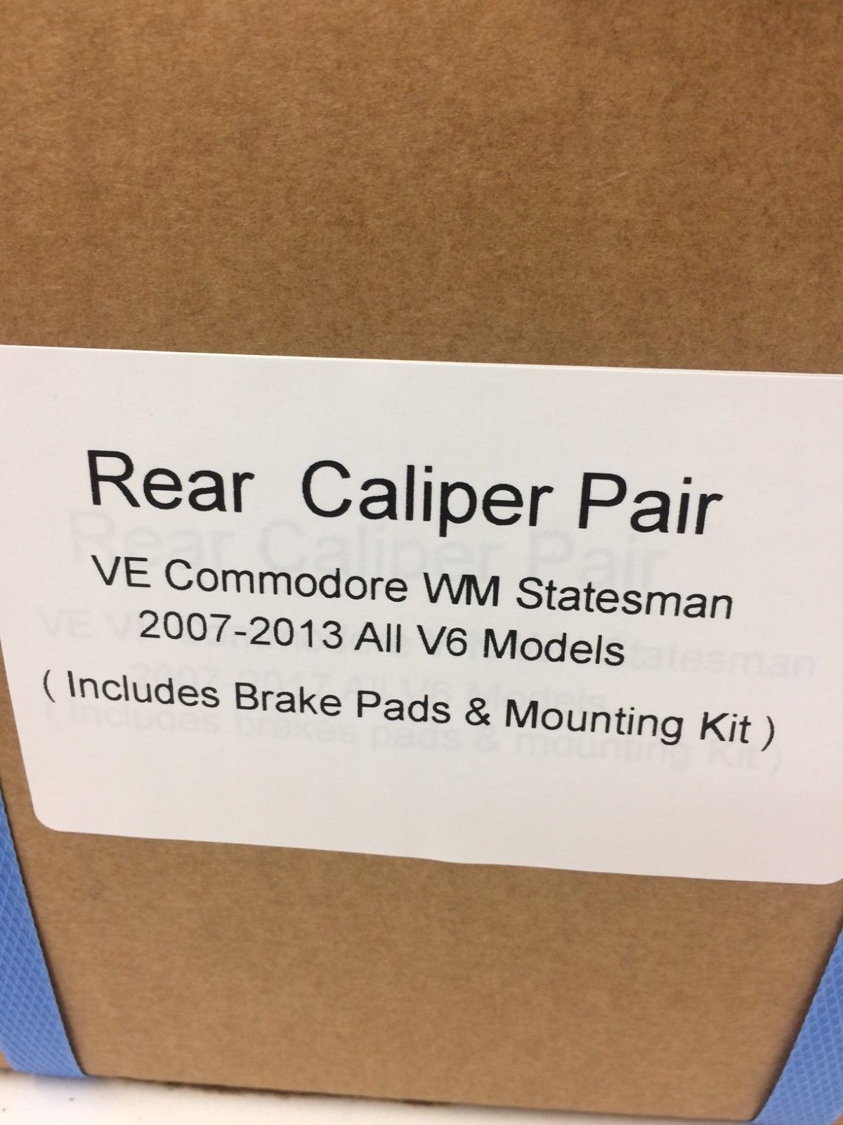Genuine Holden VE WM Rear Brake Caliper Set for Commodore & Statesman - Perfect for Smooth Braking & Vehicle Safety