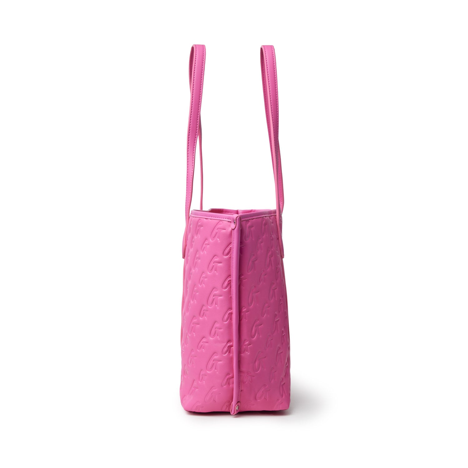 MONOGRAM SLEEK TOTE BAG - HOT PINK | Luxury Designer Handbag for Women | Perfect for Work, Travel & Everyday Use