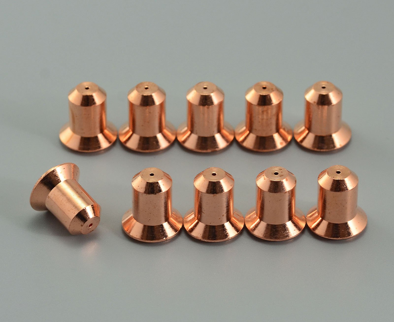 Miller ICE-25C ICE-27C ICE-27T Plasma Cutter Torch Replacement Parts - 20pcs RIVERWELD Plasma Electrode 176655 & Nozzle Tips 176656 for Cutting Metal, Welding & Fabrication Projects