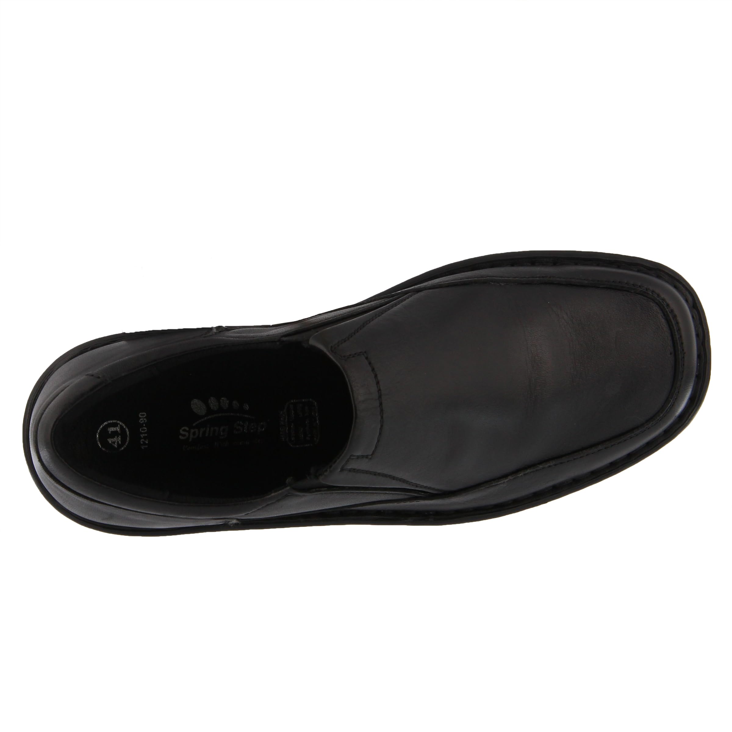 Spring Step Men's Enzo Loafer Flat - Comfortable Slip-On Shoes for Business Casual & Office Wear