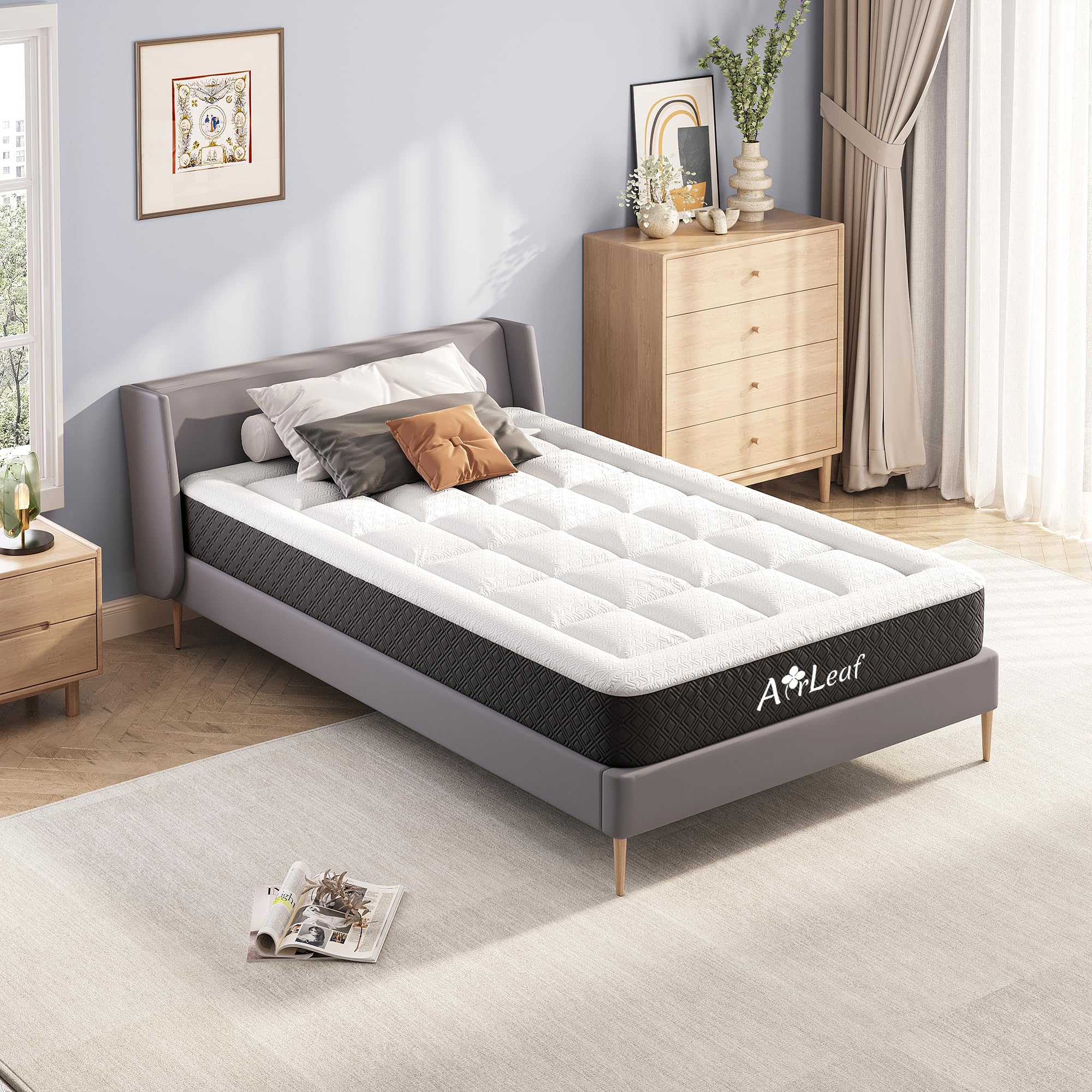 5 Inch Twin Mattress for Kids - Medium Firm Memory Foam Mattress in a Box, Cooling Sleep & Pressure Relief, CertiPUR-US Certified | Perfect for Toddler Beds, Bunk Beds & Sleepovers