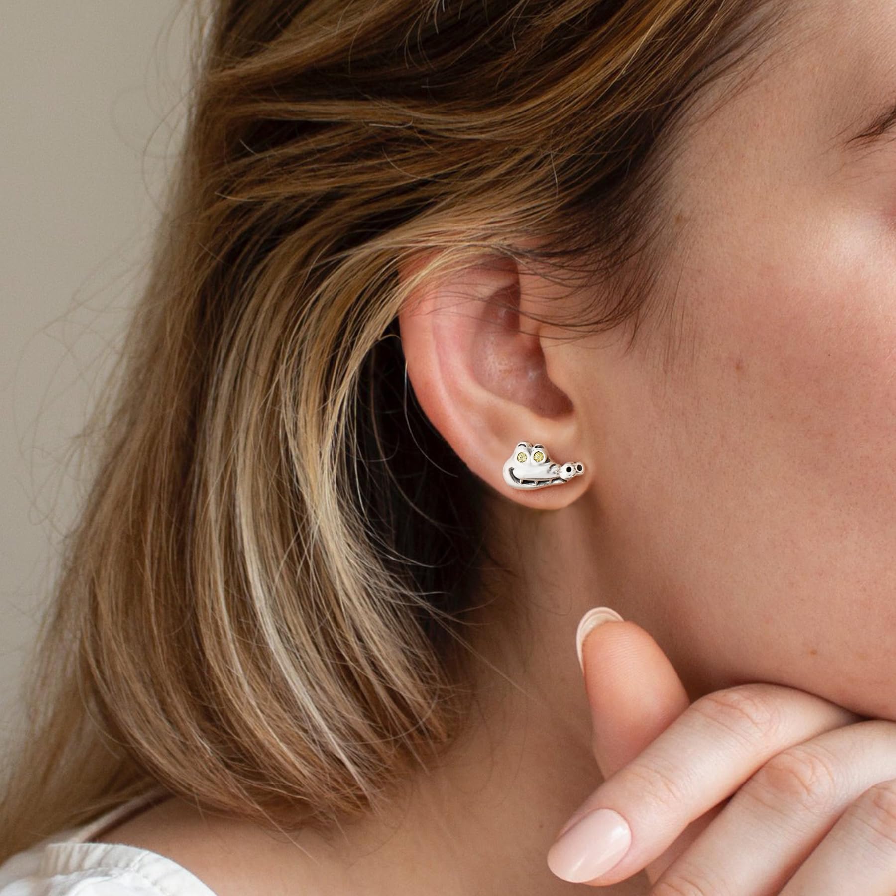 925 Sterling Silver Hypoallergenic Stud Earrings for Women - Cute Animal Jewelry Set for Everyday Wear, Gift Giving & Special Occasions