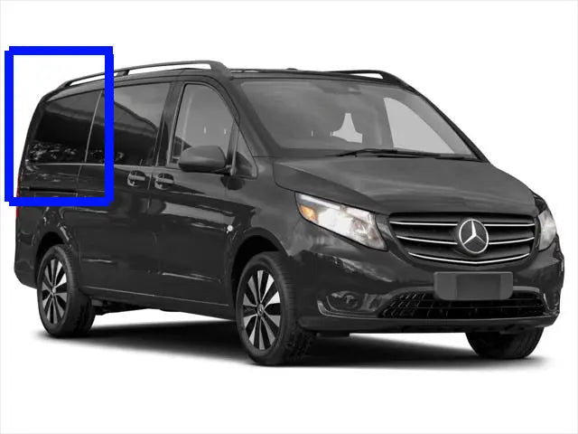 Mercedes Metris Van Fixed Window 2015-2023 Passenger Side Rear Quarter 126WB (DTVT006) | Replacement Auto Glass for VWD Mercedes Metris | Perfect for Van Conversions, Campers & Commercial Vehicles