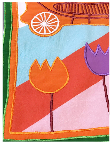 Grayson Perry Marriage Flag - Unique Art Flag for Home Decor, Gifts & Collectibles - Perfect for Weddings, Anniversaries & Art Lovers