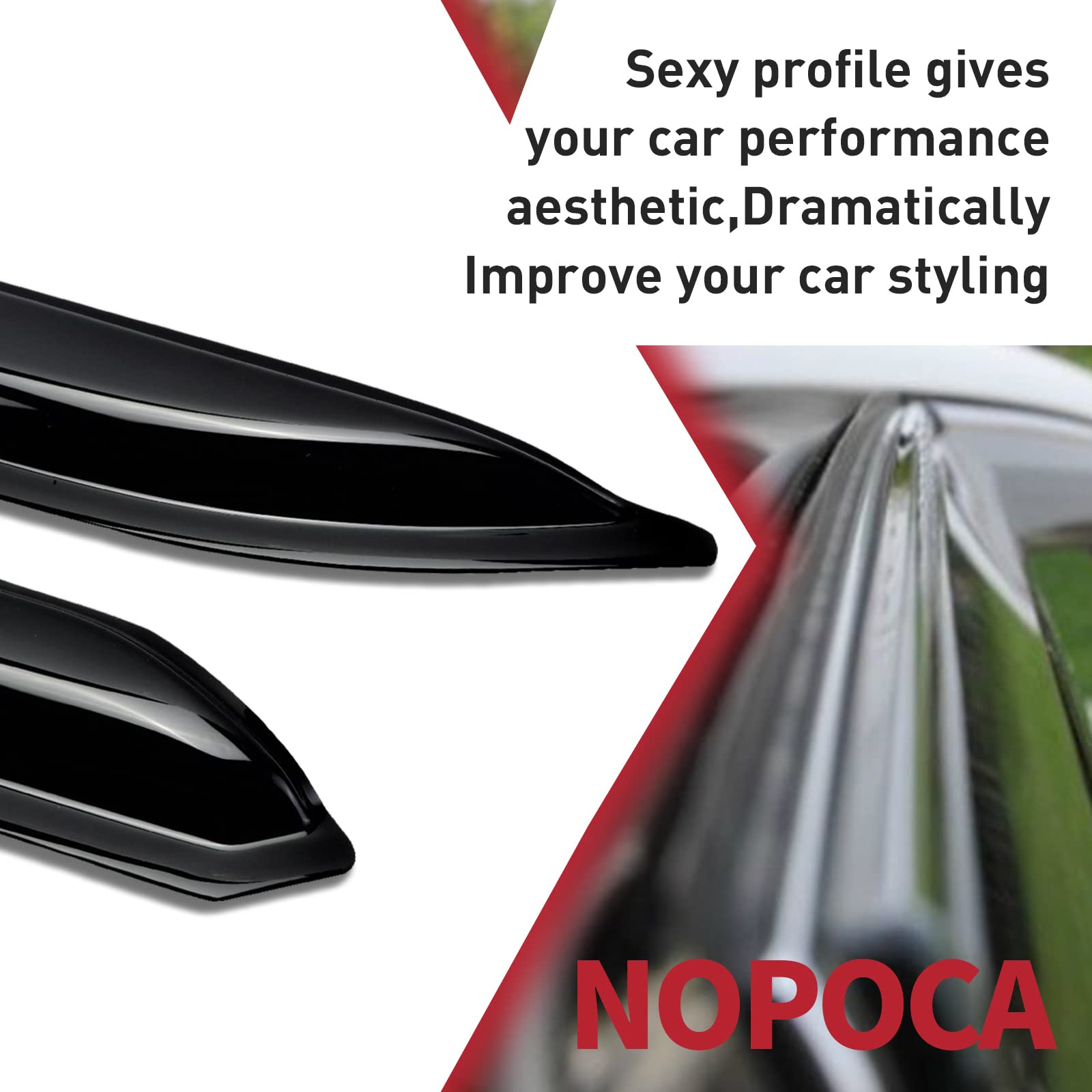 1998-2002 Honda Accord 4D Sedan Sun Rain Snow Wind Deflector Window Visors (4pcs) - Weather Protection & Style Upgrade for Driving in All Conditions