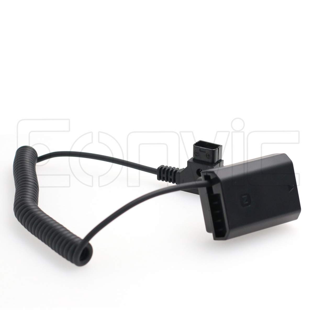 Eonvic DTap to NP-FZ100 Dummy Battery Power Adapter Cable for Sony A9 A7R3 A7M3 A7S3 A7III A7RM3 A7SM3 Cameras - Professional Power Supply Solution for Continuous Shooting, Video Recording, and Studio Photography