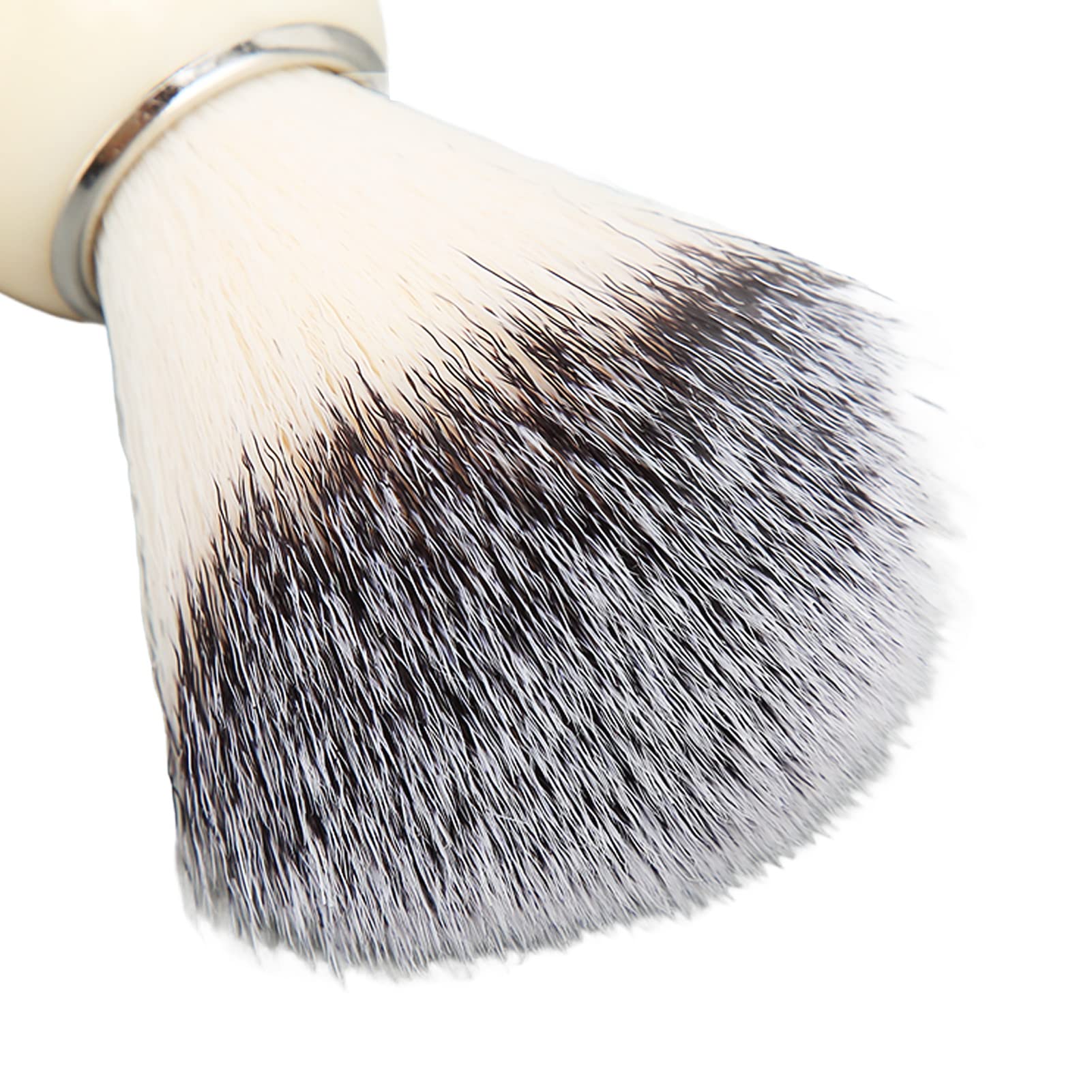 Professional Men's Shaving Brush with Plastic Handle - Barber Grade Beard & Shaving Foam Brush for Smooth Shaving - Perfect for Home, Travel & Salon Gifts - Ideal for Daily Grooming, Travel Kits & Barber Shops