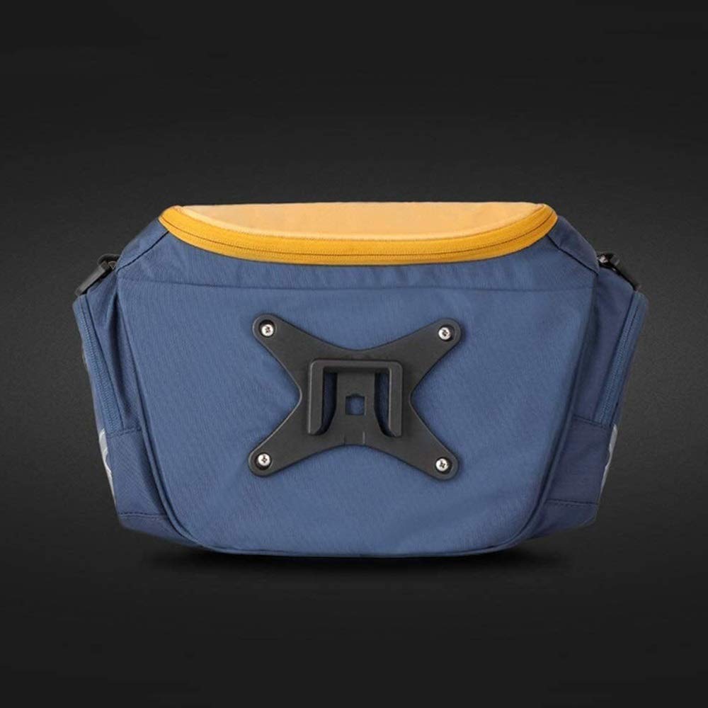 **Waterproof Bike Frame Bag - Durable Bicycle Handlebar Bag with Reflective Stripe - Front Tube Storage for Cycling, Commuting & Outdoor Adventures**
