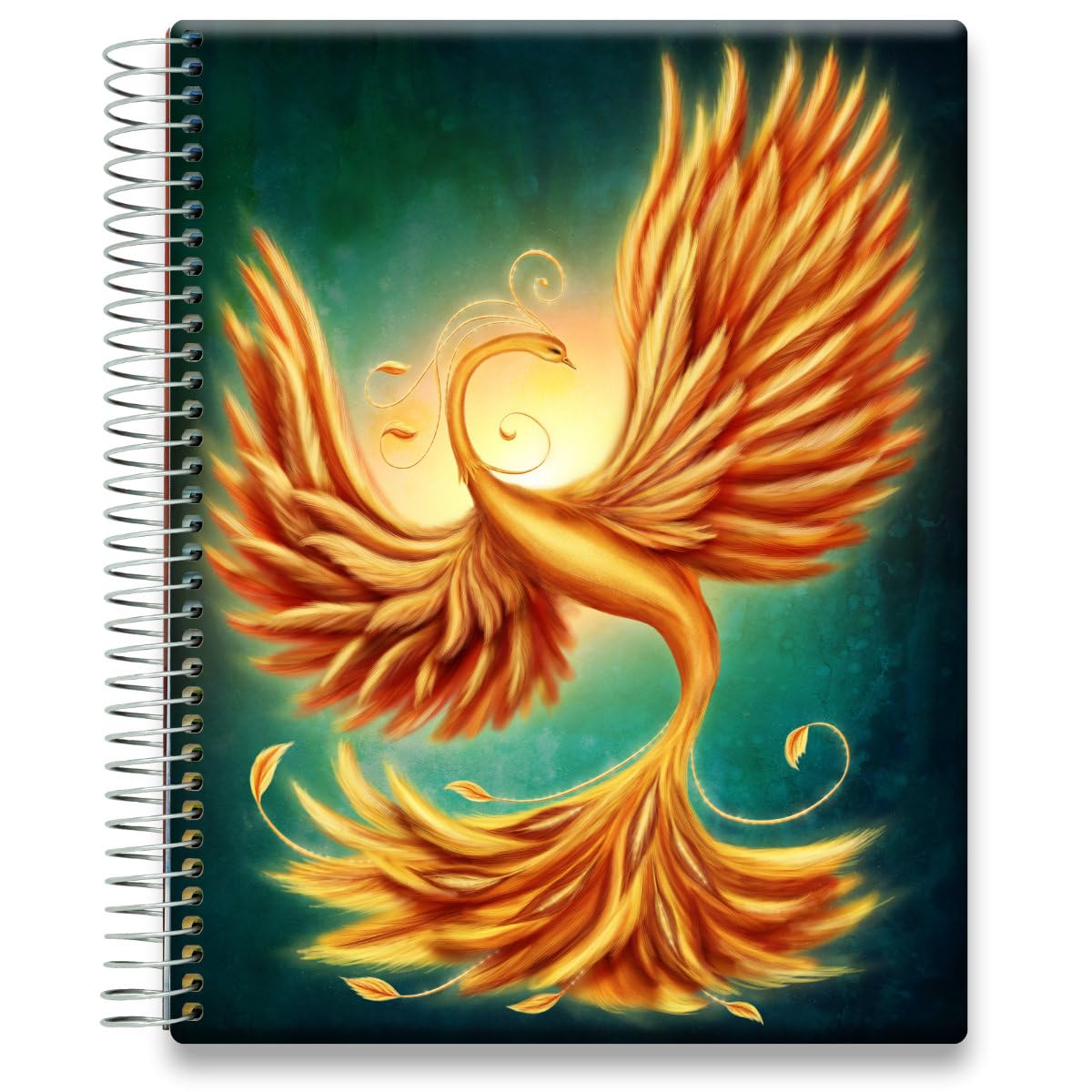 Tools4Wisdom 2025-2026 Academic Planner with Monthly, Weekly & Daily Sections | April 2025-2026 Calendar | 8.5x11 Inch Hardcover Organizer | Perfect for Students, Professionals & Goal Tracking | Phoenix Rising Design