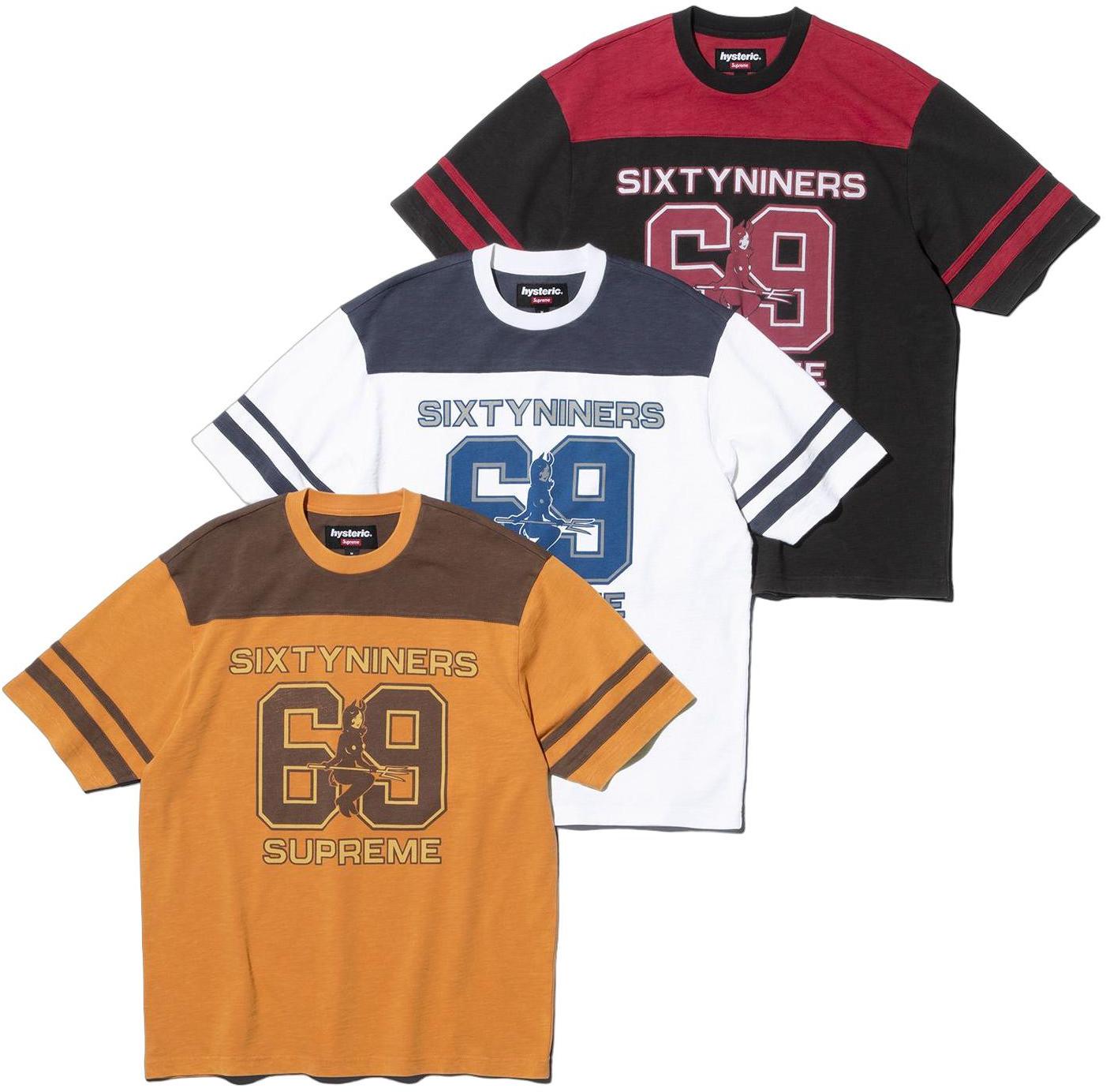 Supreme® x Hysteric Glamour 69 Football Jersey - Preorder Now | Vintage-Inspired Streetwear for Men & Women | Perfect for Game Day, Concerts & Urban Fashion