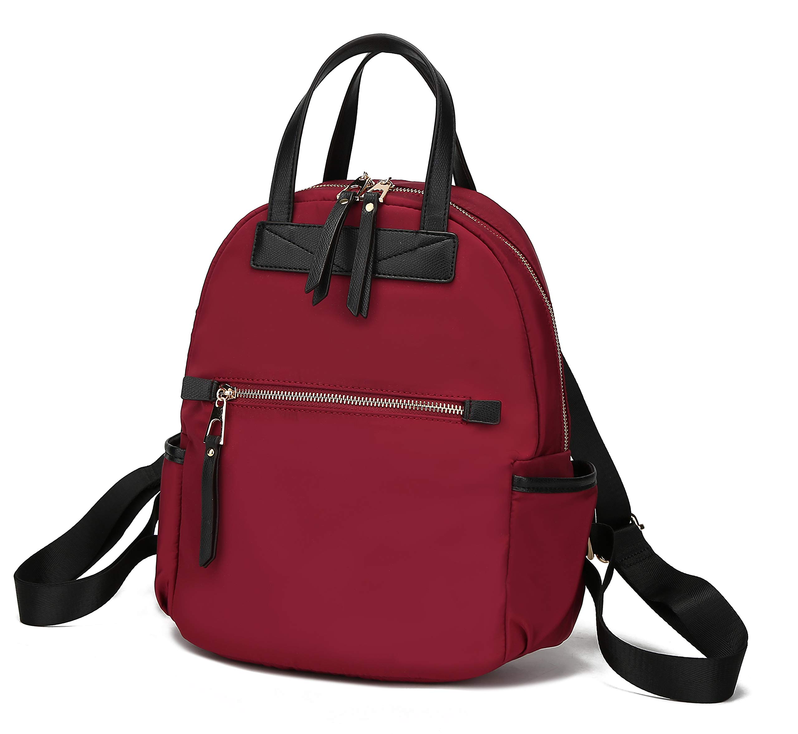 Waterproof Nylon Travel Backpack for Women - Lightweight Durable Carry-On Purse by Mia K - Perfect for Hiking, Commuting & Weekend Getaways