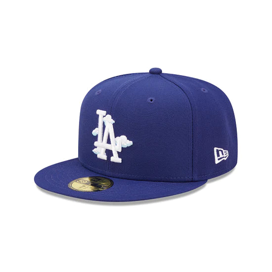 Los Angeles Dodgers 2020 World Series Blue 59FIFTY Fitted Baseball Cap for Men - Perfect for Game Day, Sports Events & Fan Collections