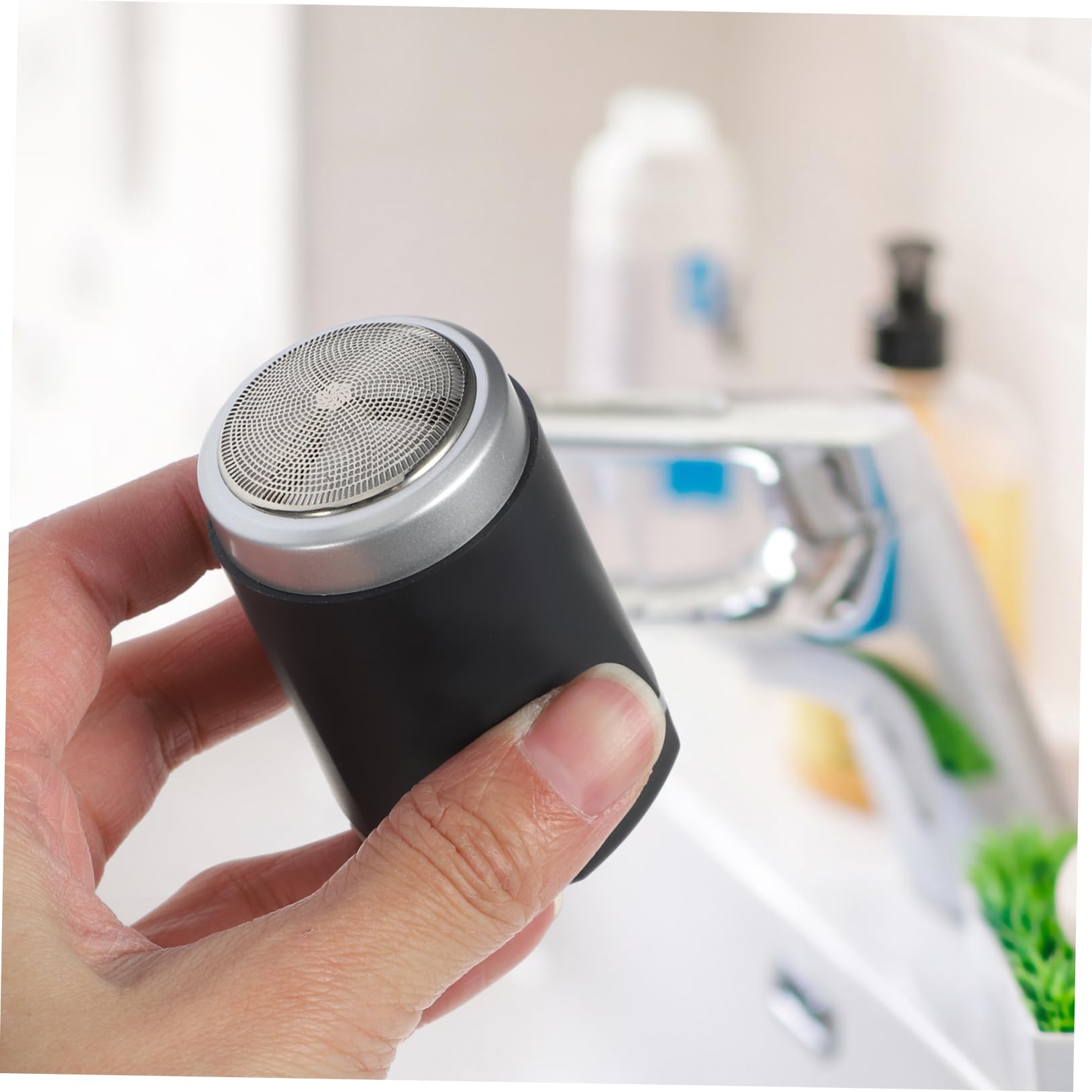 Portable Mini USB Rechargeable Electric Shaver for Men - Compact Travel Design, Smooth Shaving at Home or On The Go