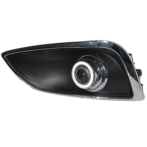 LED Angel Eyes DRL Fog Lights Kit for Hyundai IX35 2011-2014 - Bright White Halo Rings for Enhanced Visibility & Style - Perfect for Night Driving & Custom Car Upgrades