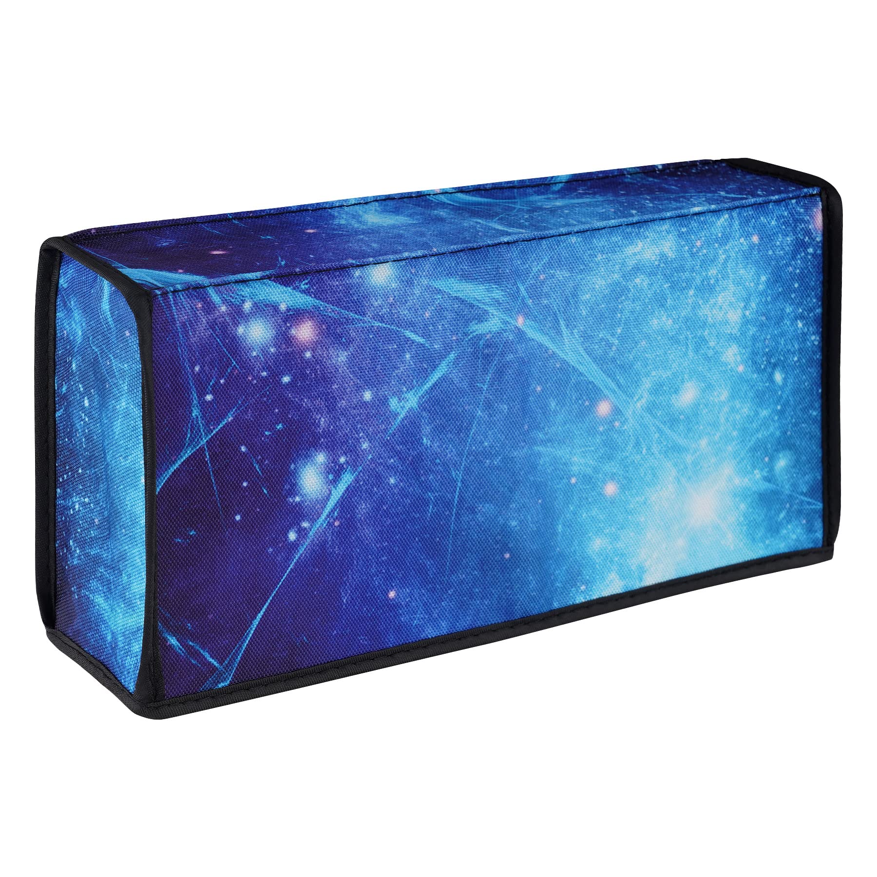 PlayVital Waterproof Dust Cover for Nintendo Switch OLED & Dock - Anti-Scratch Protective Sleeve for Nintendo Switch Console (Blue Nebula) - Perfect for Travel, Storage & Home Gaming Protection