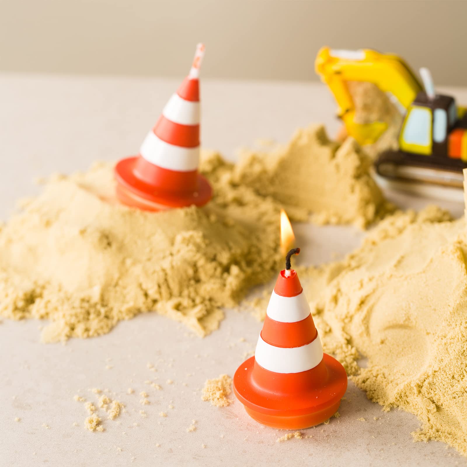 Kids Birthday Party Candles - Fun Engineering Themed Birthday Cake Candles for Children's Celebrations | Perfect for Birthday Cakes, Cupcakes & DIY Party Decorations